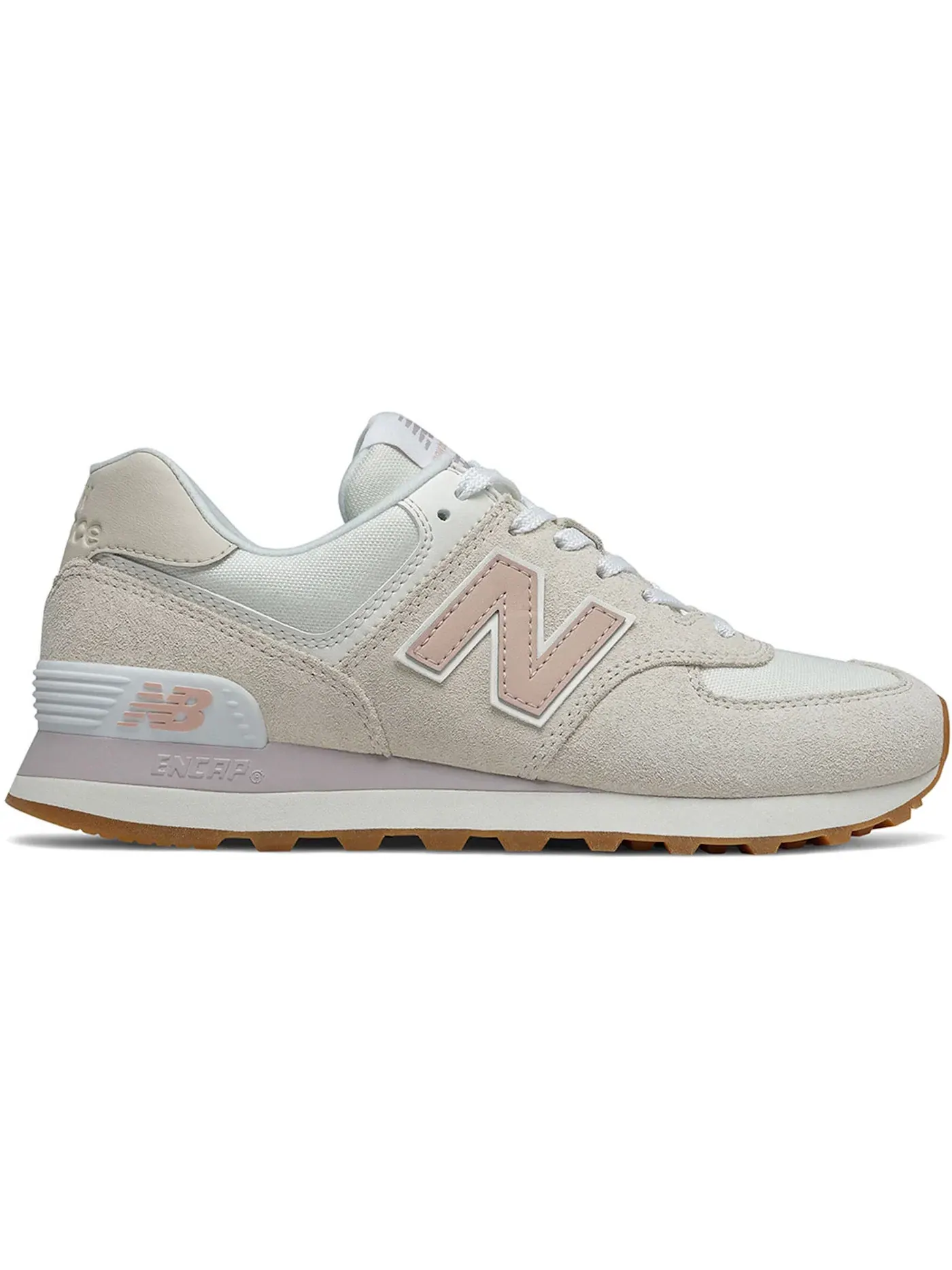 Женские кроссовки Lifestyle New Balance 574 — изображение 1 из 1, розовый