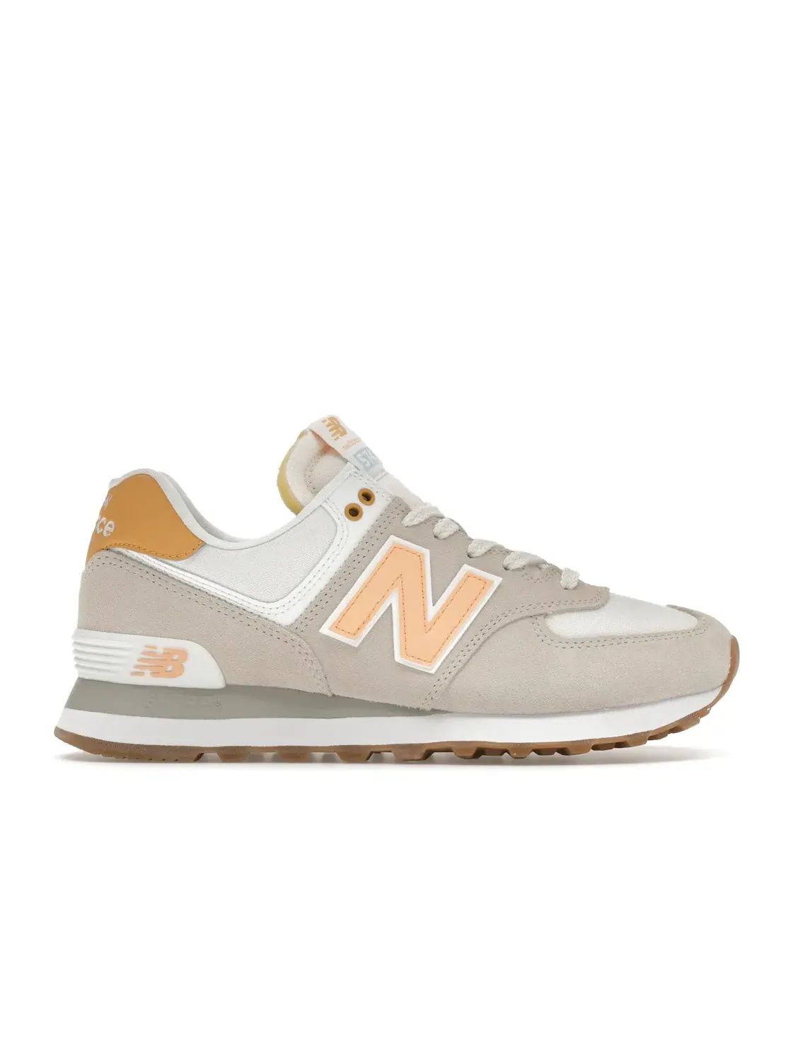 Женские кроссовки Lifestyle New Balance 574 — изображение 1 из 4, оранжевый