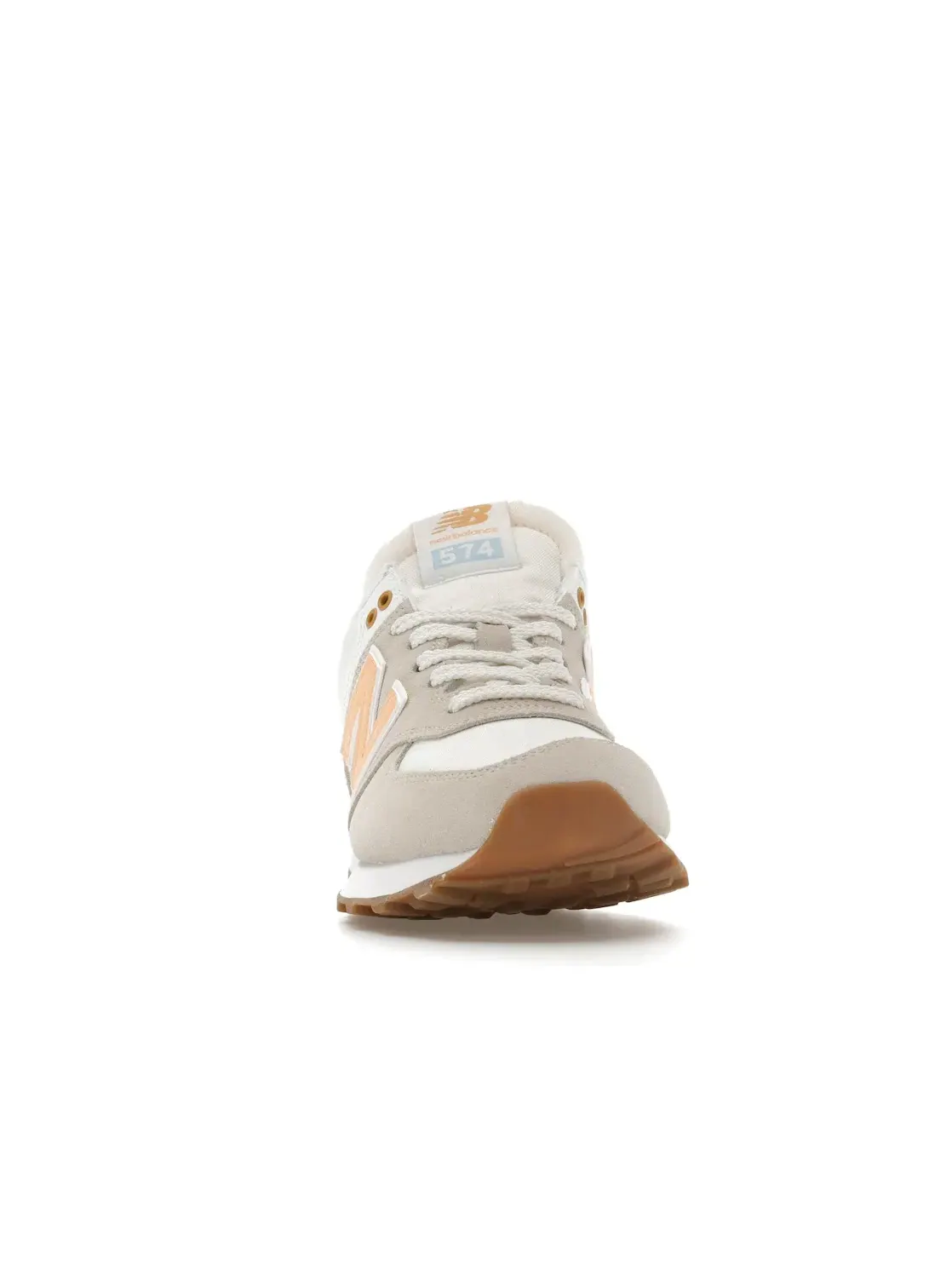 Женские кроссовки Lifestyle New Balance 574 — изображение 2 из 4, оранжевый