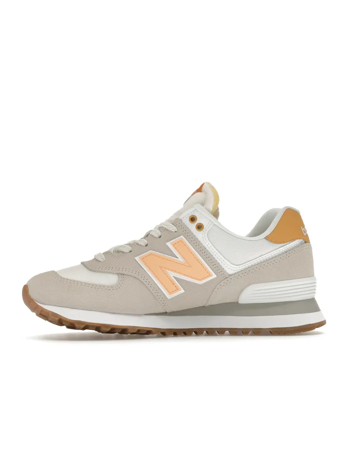 Женские кроссовки Lifestyle New Balance 574 — изображение 3 из 4, оранжевый