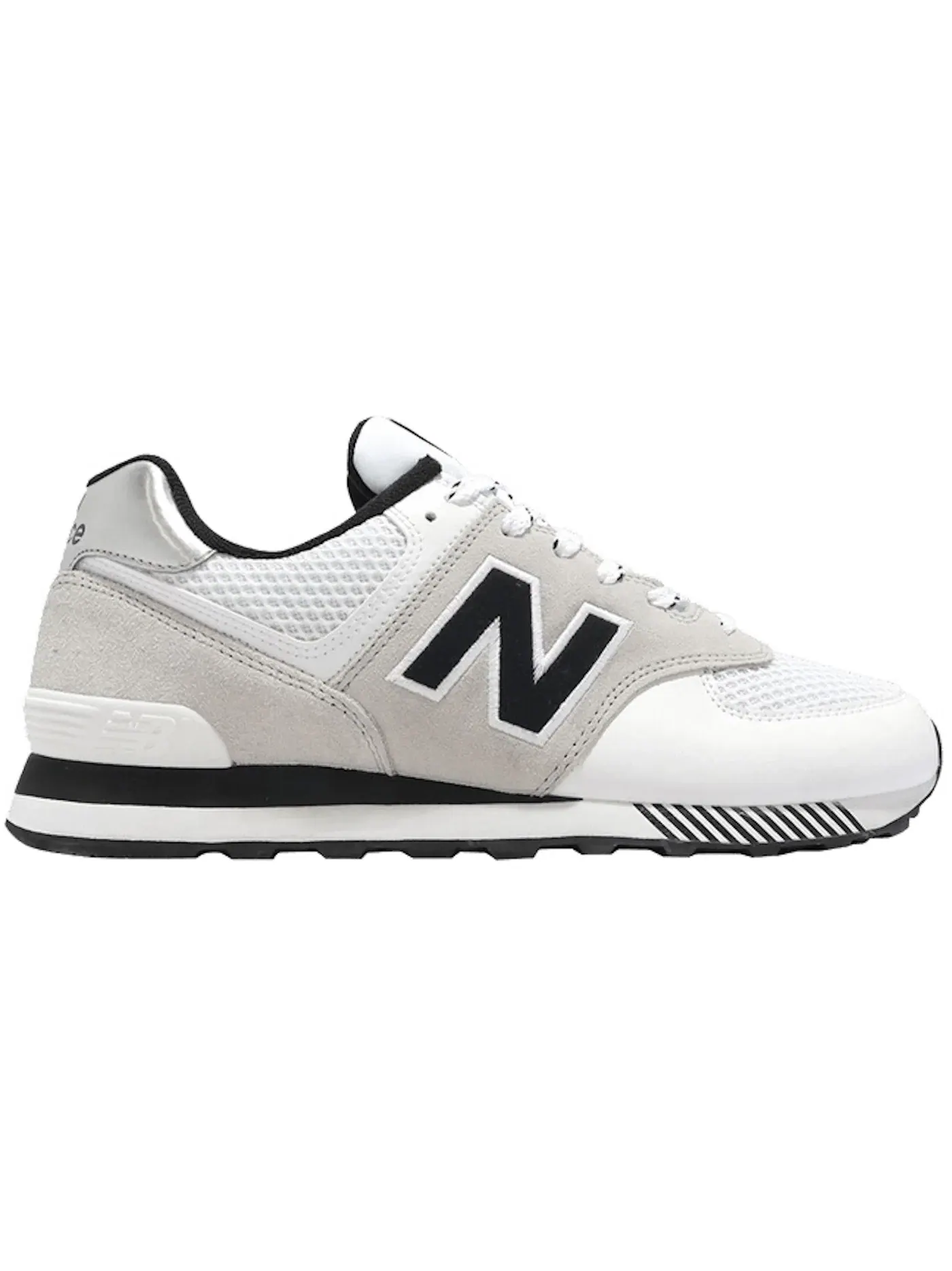 Мужские кроссовки Lifestyle New Balance 574 — изображение 1 из 1, белый/серый