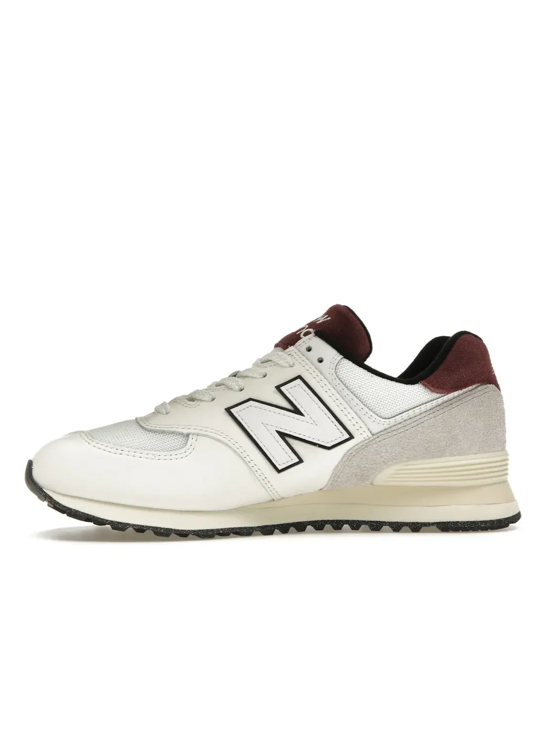 Мужские кроссовки Lifestyle New Balance 574 — изображение 3 из 4, белый бордовый