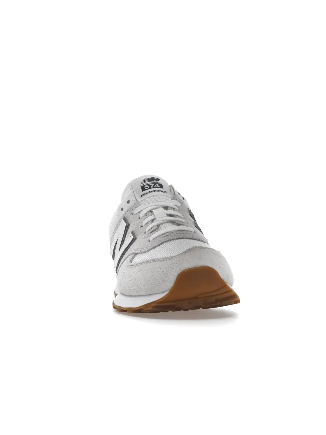 Мужские кроссовки Lifestyle New Balance 574 — изображение 2 из 4, белый/серый/зеленый