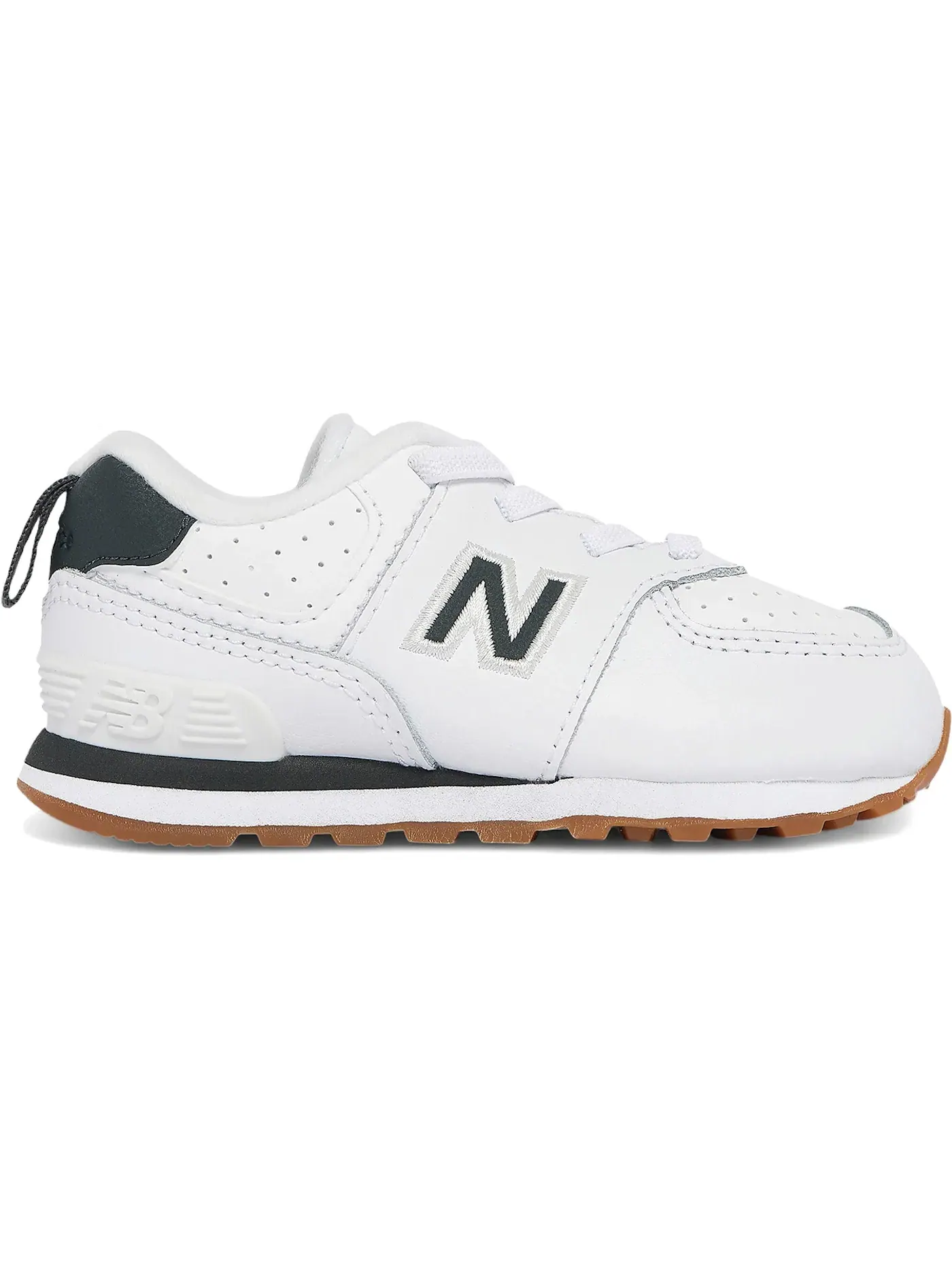 Детские кроссовки Lifestyle New Balance 574 — изображение 1 из 1, белый/серый/черный