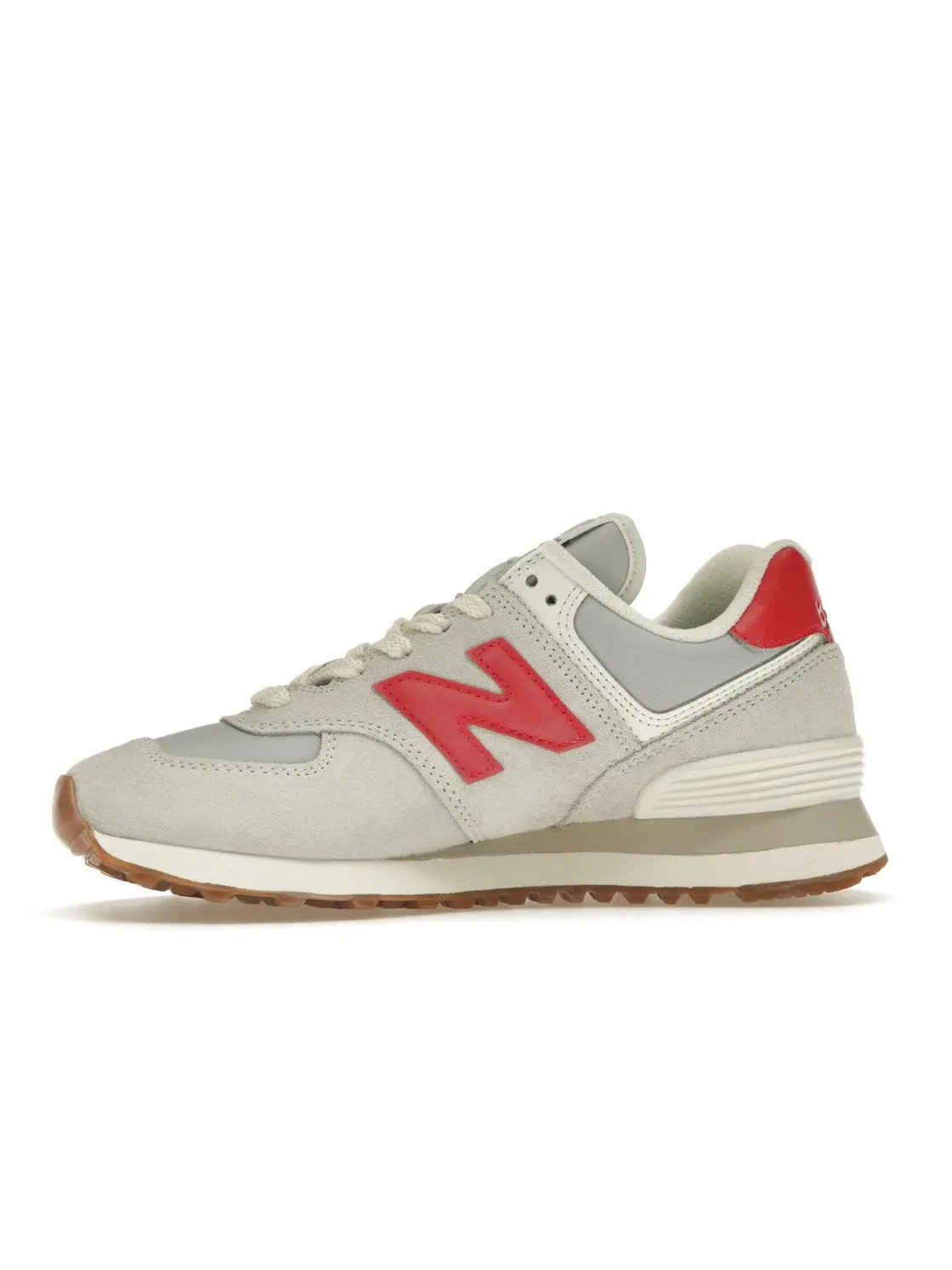 Унисекс кроссовки Lifestyle New Balance 574 — изображение 3 из 4, белый/красный/серый