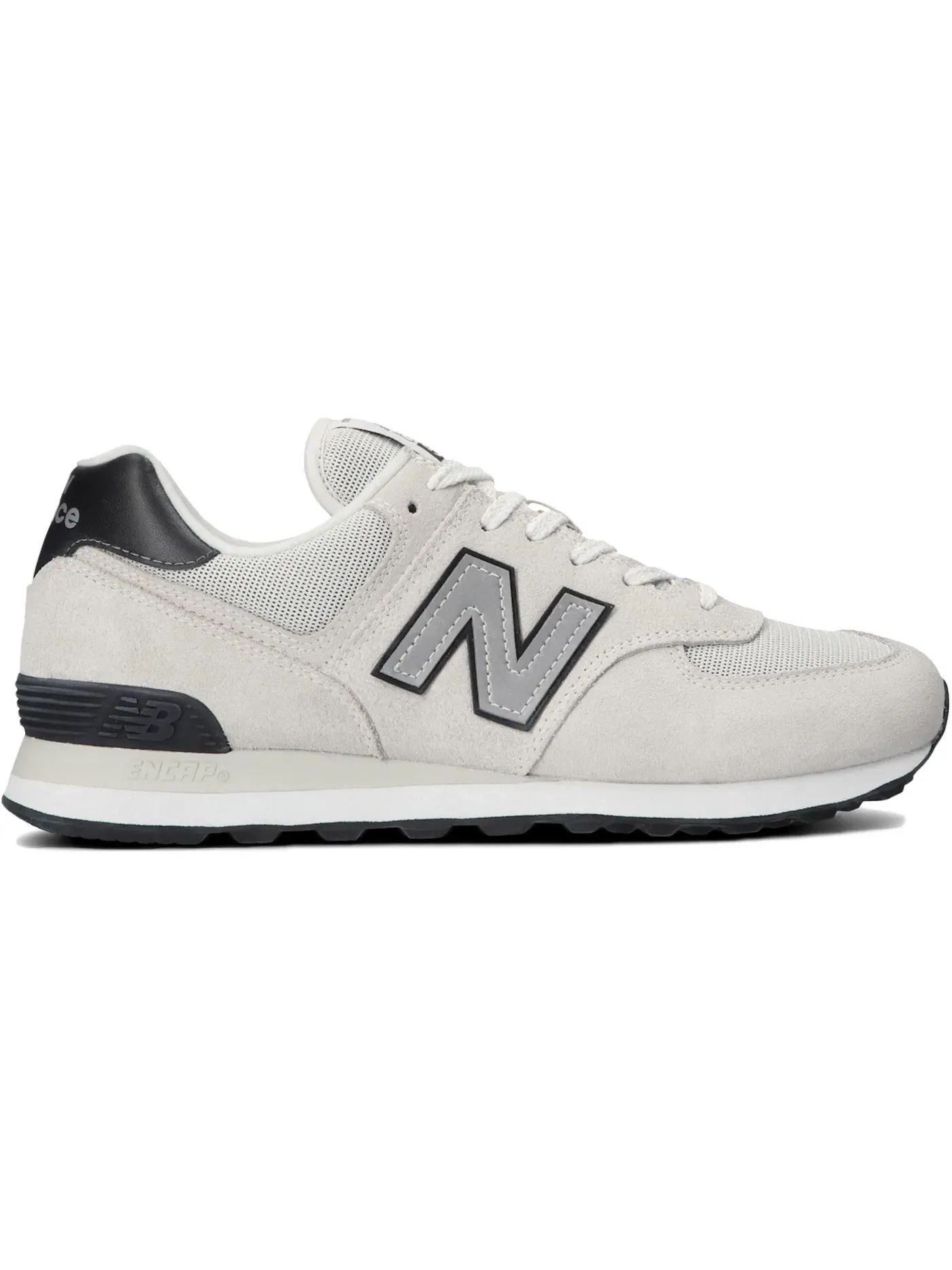 Мужские кроссовки Lifestyle New Balance 574 — изображение 1 из 1, белый/серебристый/черный