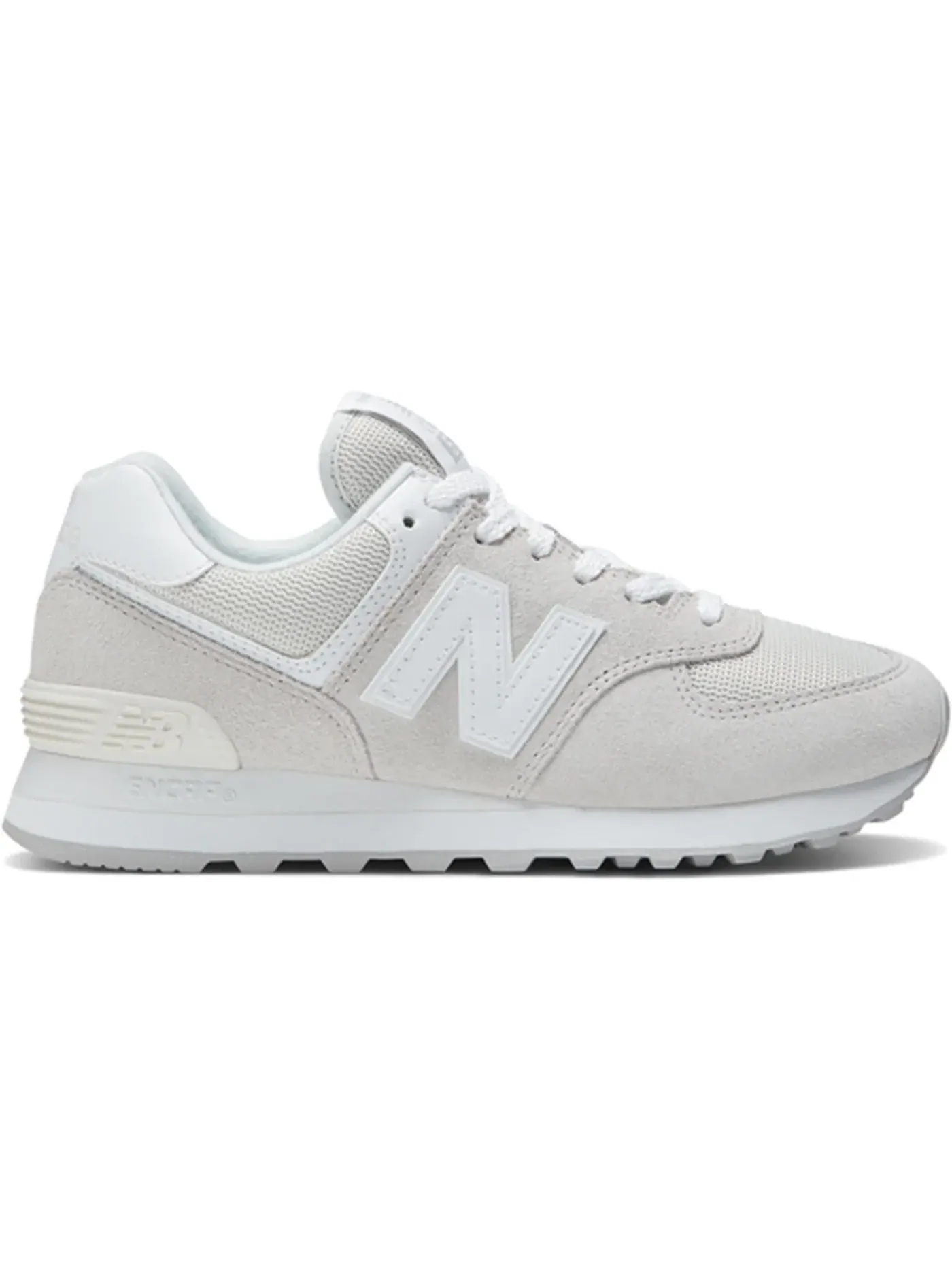 Женские кроссовки для повседневной носки New Balance 574 — изображение 1 из 1, белый