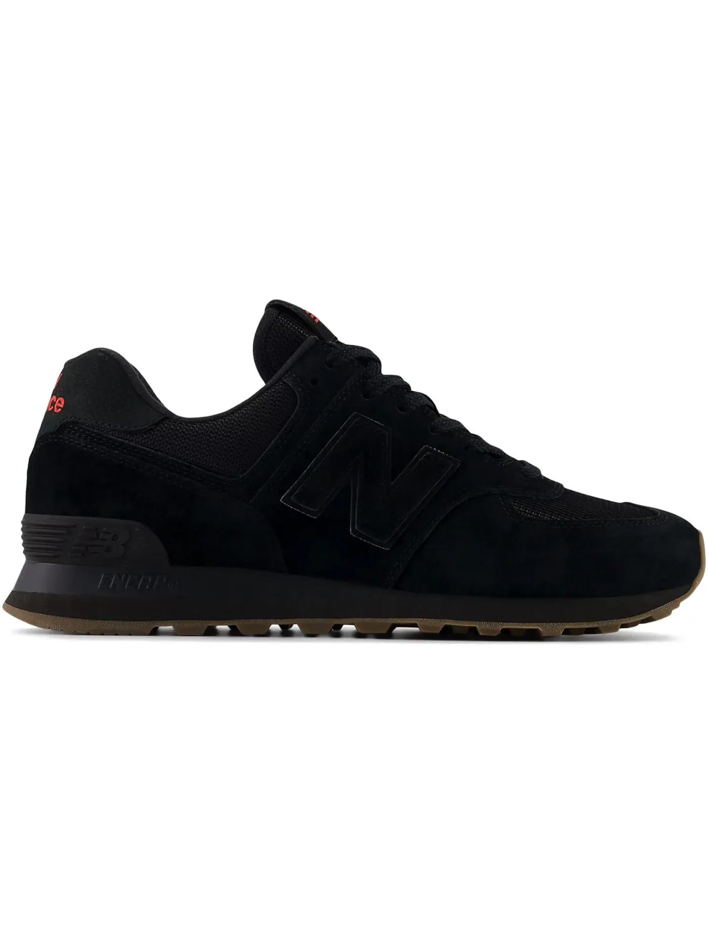 Мужские кроссовки Lifestyle New Balance 574 — изображение 1 из 1, черный/красный
