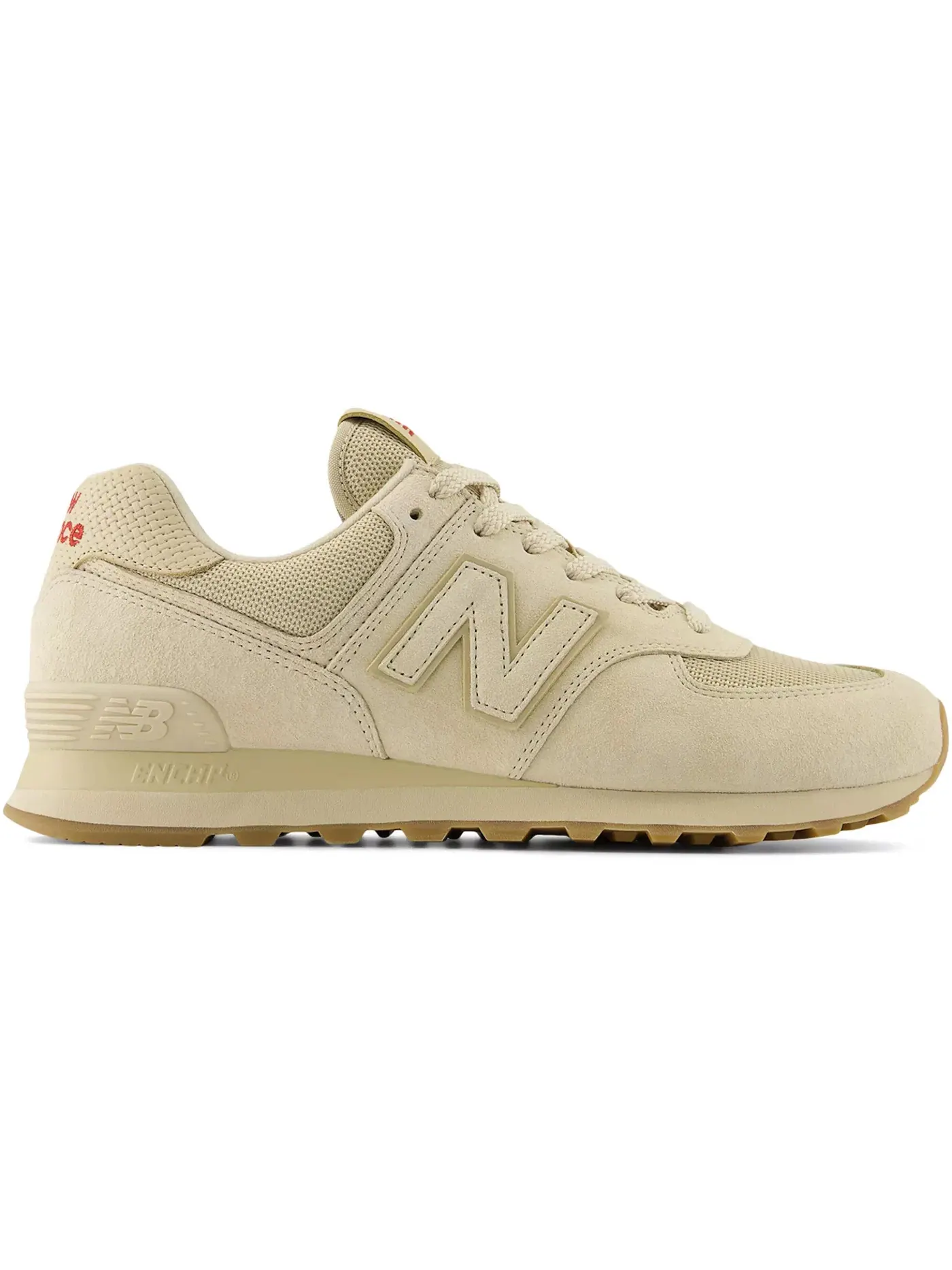 Мужские кроссовки Lifestyle New Balance 574 Year of the Horse — изображение 1 из 1, бежевый/красный