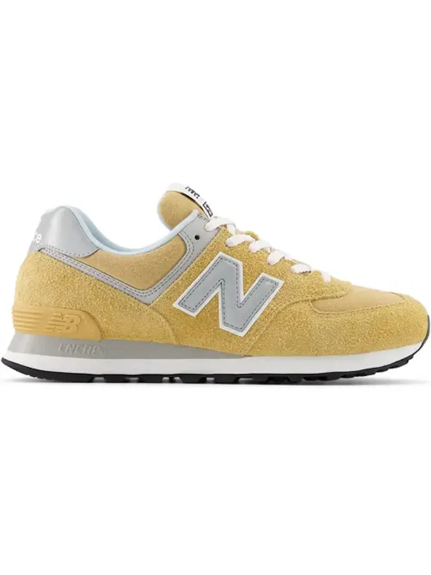 Мужские кроссовки с замшевым верхом New Balance 574 — изображение 1 из 1, желтый