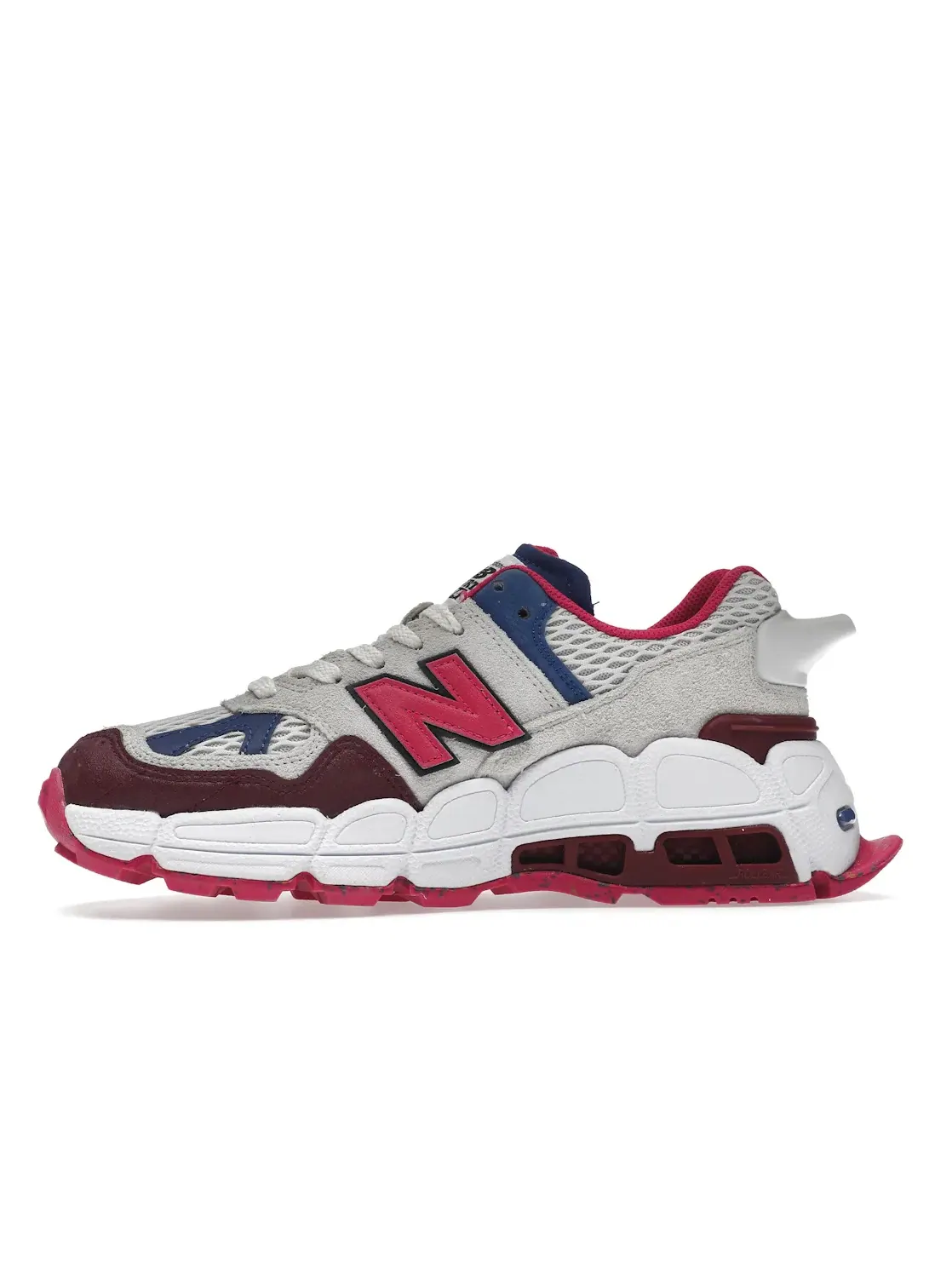 Мужские кроссовки с принтом New Balance 574 YURT — изображение 3 из 4, белый/розовый