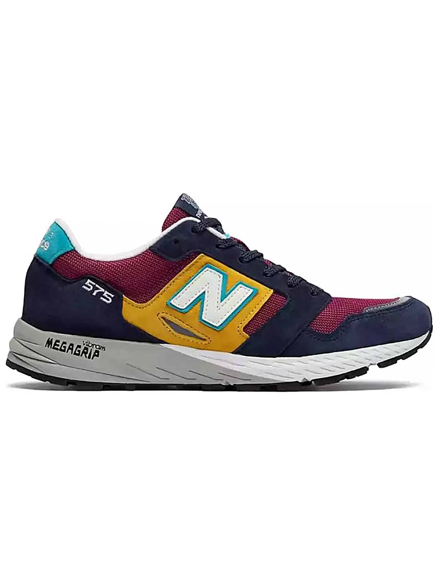 Мужские кроссовки Lifestyle New Balance 575 — изображение 1 из 1, синий/желтый-фиолетовый