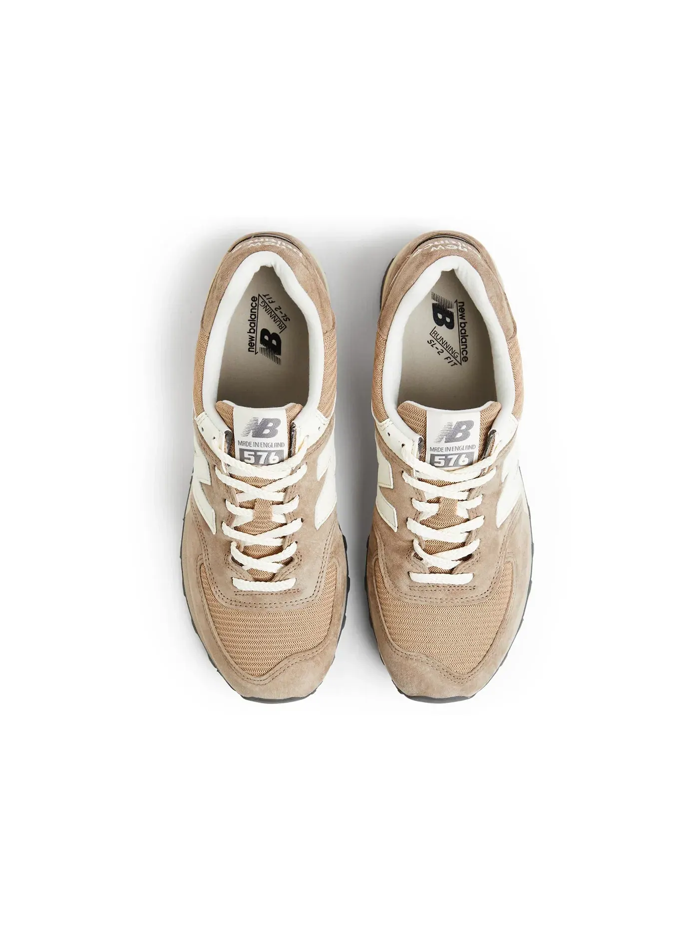 Мужские кроссовки Lifestyle New Balance 576 — изображение 2 из 3, бежевый кремовый