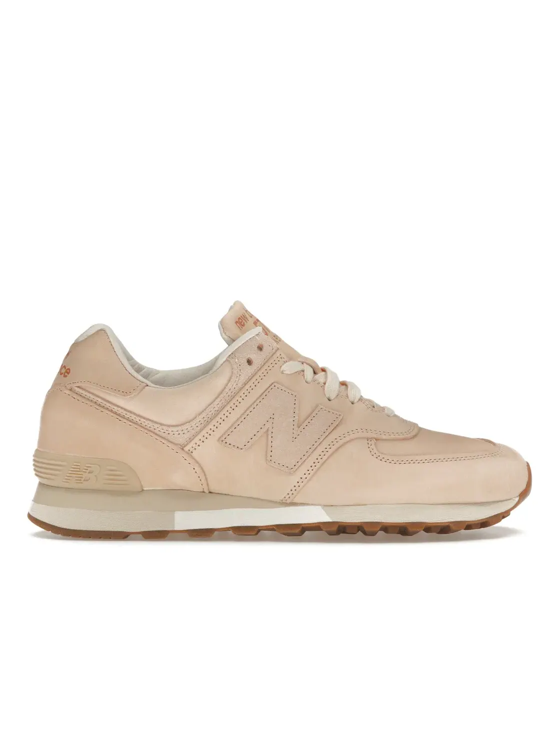 Мужские кроссовки Lifestyle Vegetable Tan Leather New Balance 576 — изображение 1 из 4, бежевый/белый
