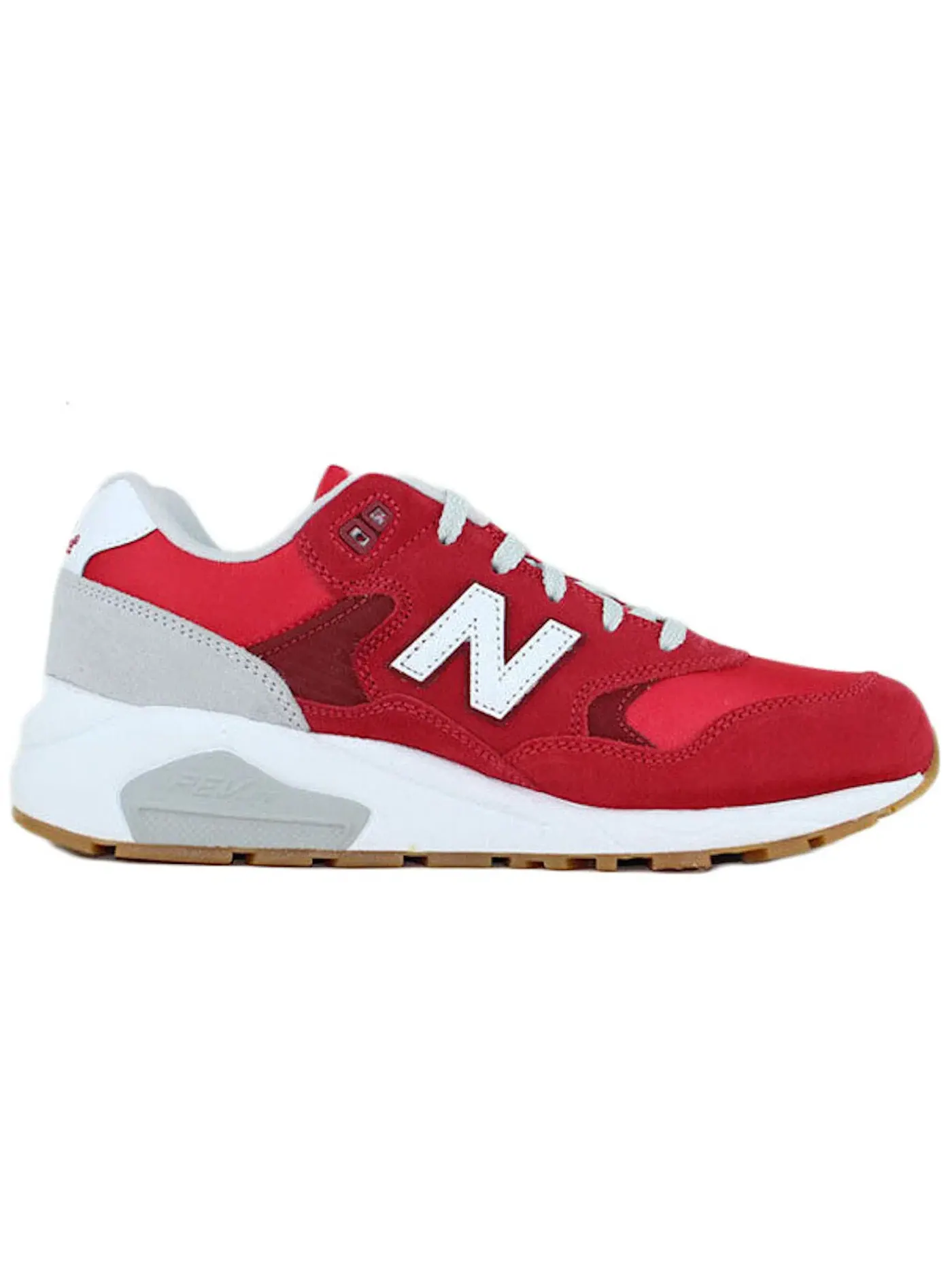 Мужские кроссовки Lifestyle New Balance 580 — изображение 1 из 1, красный//светлый серый