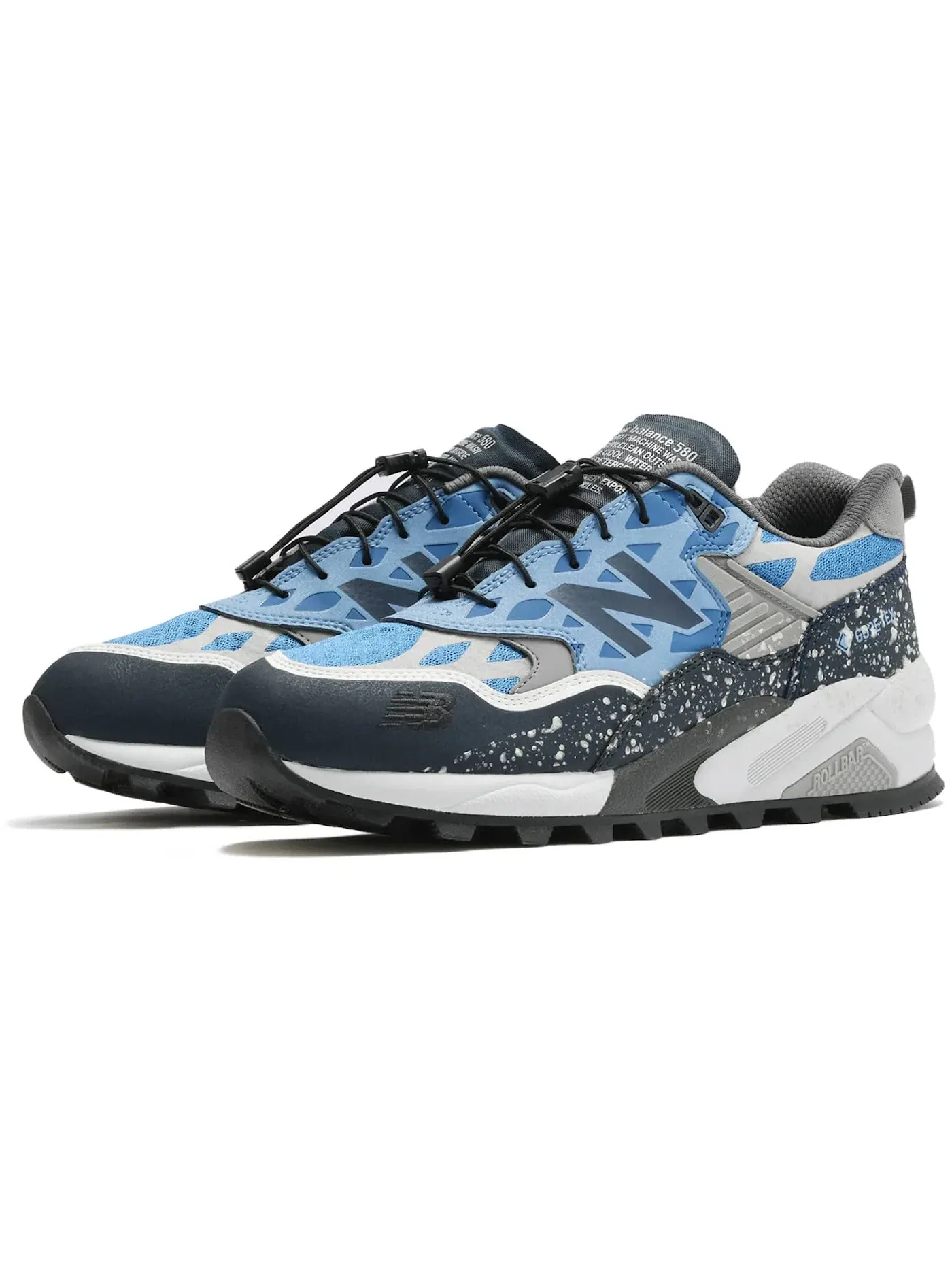 Мужские кроссовки Lifestyle New Balance 580 — изображение 2 из 2, темно-синий/синий/серый