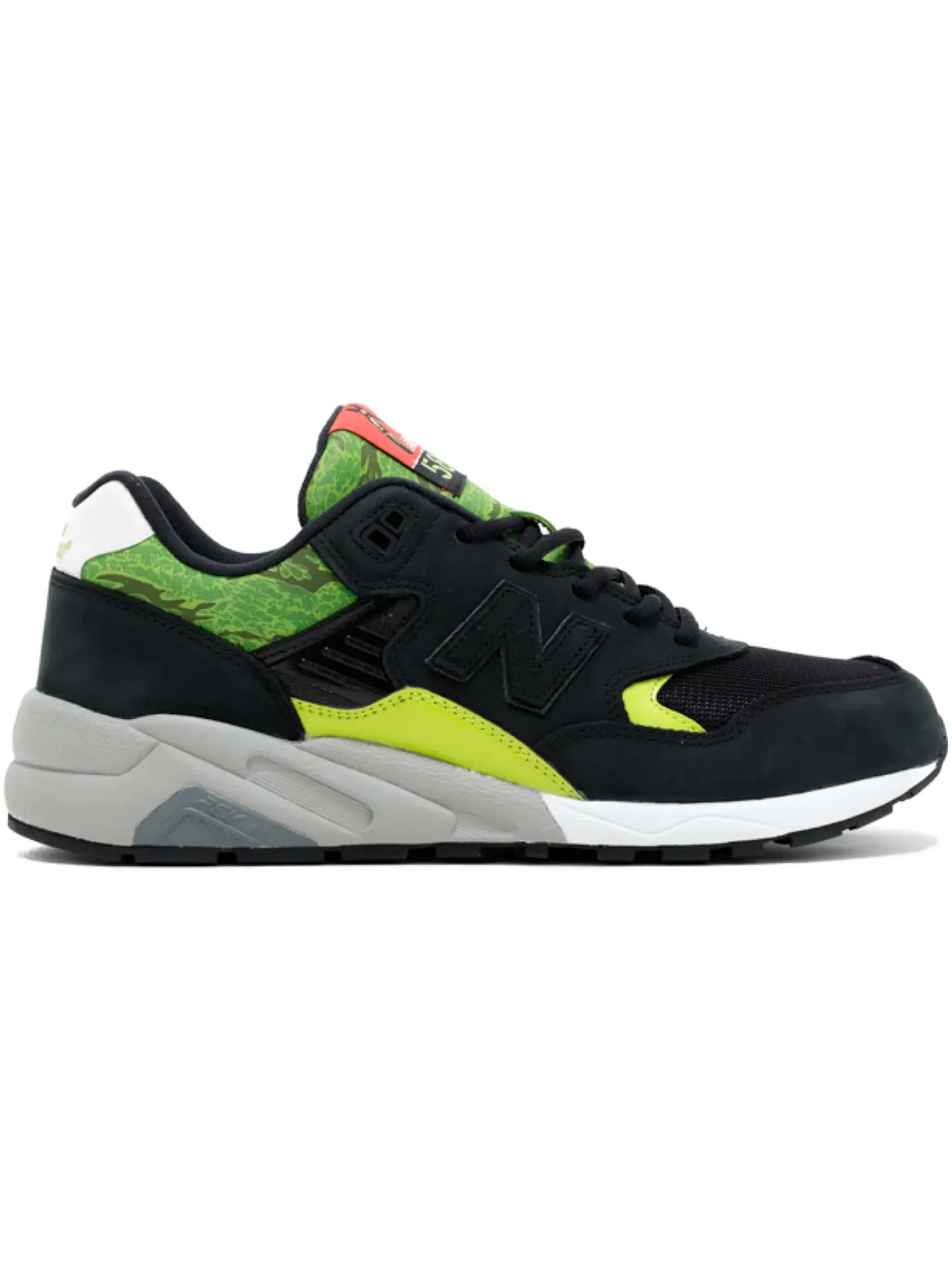 Мужские кроссовки Lifestyle New Balance 580 — изображение 1 из 1, черный/зеленый