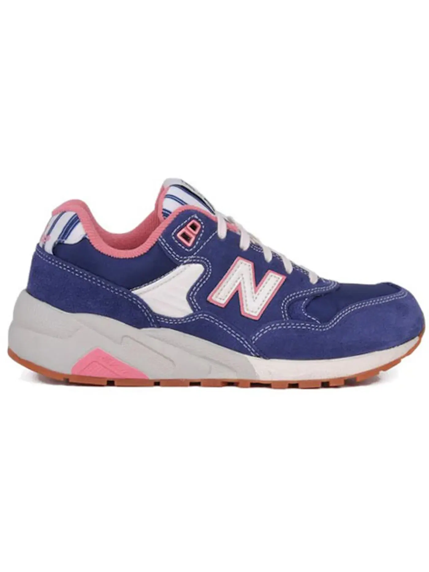 Женские кроссовки Lifestyle New Balance 580 — изображение 1 из 1, темно-синий/розовый