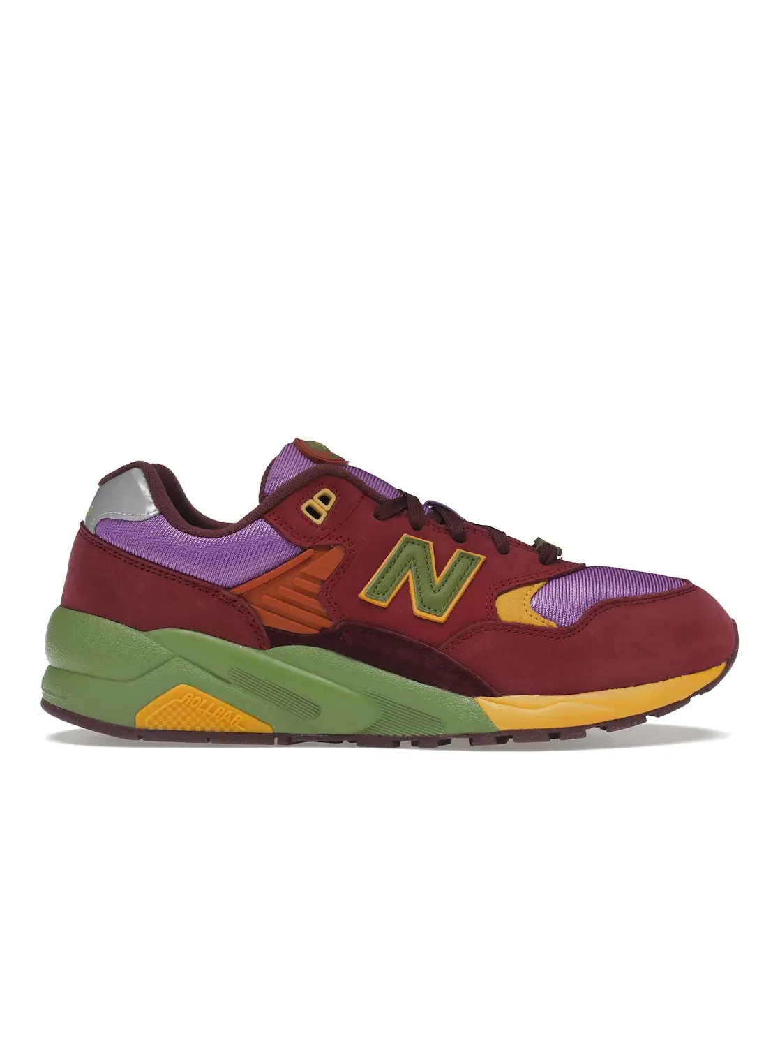 Мужские кроссовки Lifestyle New Balance 580 — изображение 1 из 4, бордовый/фиолетовый
