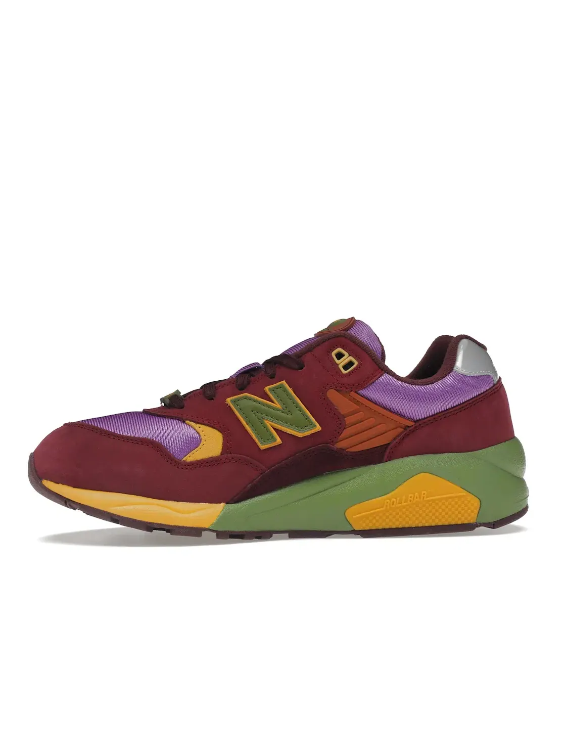 Мужские кроссовки Lifestyle New Balance 580 — изображение 3 из 4, бордовый/фиолетовый