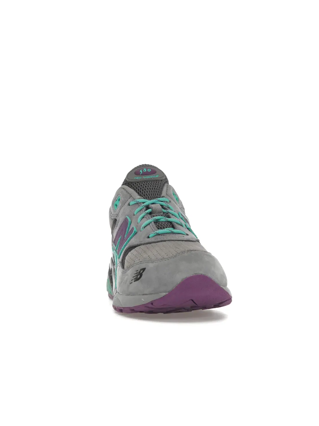 Мужские кроссовки Lifestyle New Balance 580 — изображение 2 из 4, серый/голубой/фиолетовый