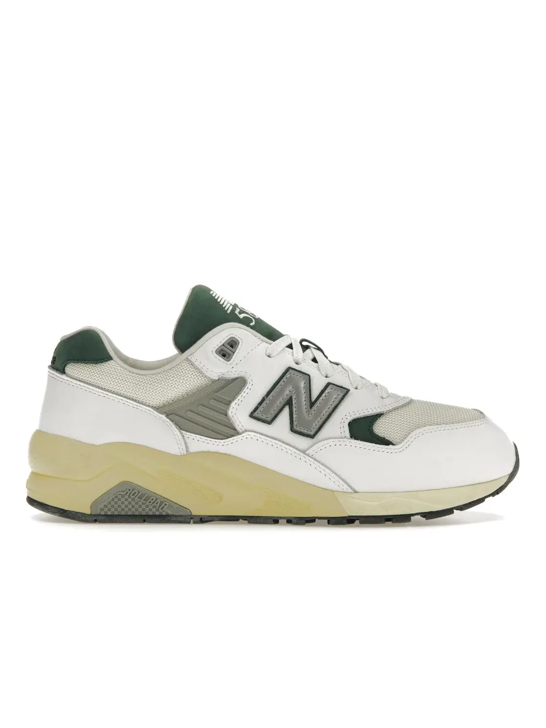Мужские кроссовки Lifestyle New Balance 580 — изображение 1 из 4, белый/зеленый