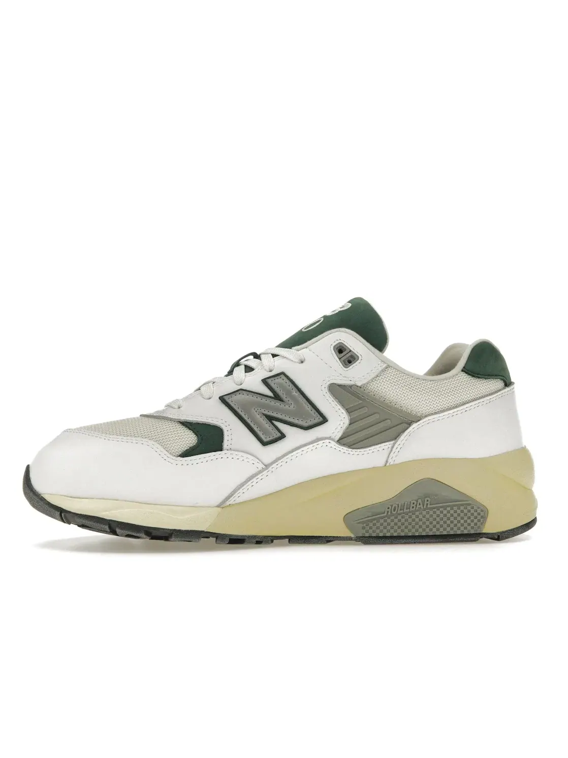 Мужские кроссовки Lifestyle New Balance 580 — изображение 3 из 4, белый/зеленый