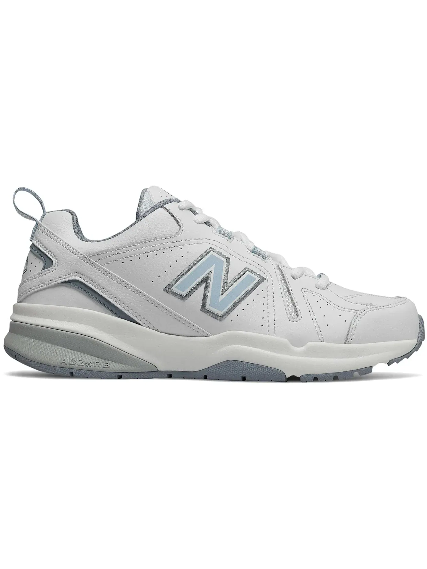 Женские кроссовки Lifestyle New Balance 608v5 — изображение 1 из 1, белый/светлый синий