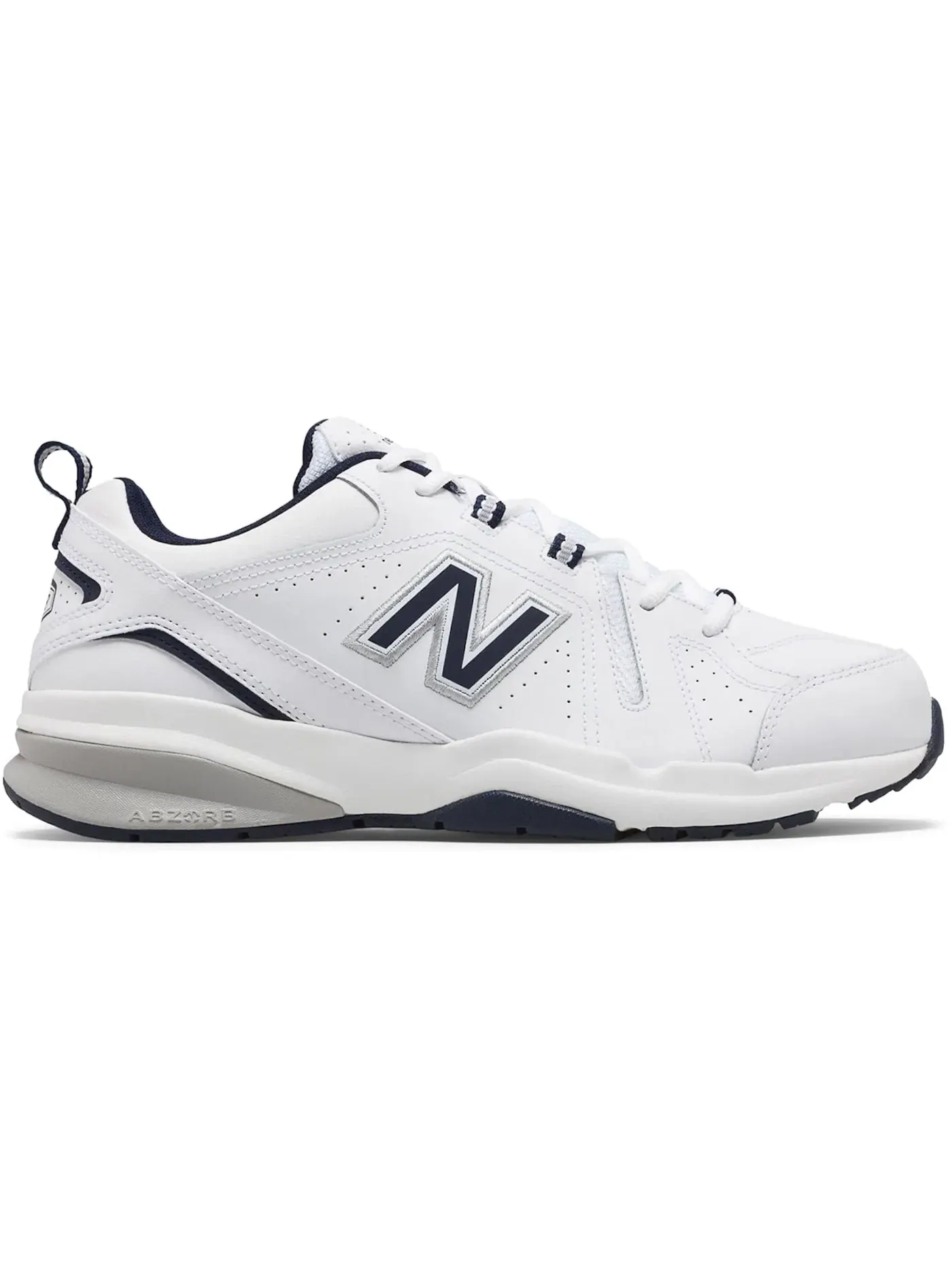 Мужские кроссовки с амортизацией New Balance 608v5 — изображение 1 из 1, белый/темно-синий