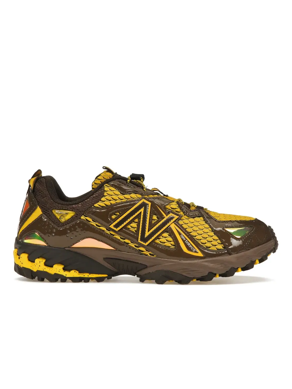 Мужские кроссовки Lifestyle с хромогенными вставками New Balance 610T Amine The Mooz — изображение 1 из 4, желтый