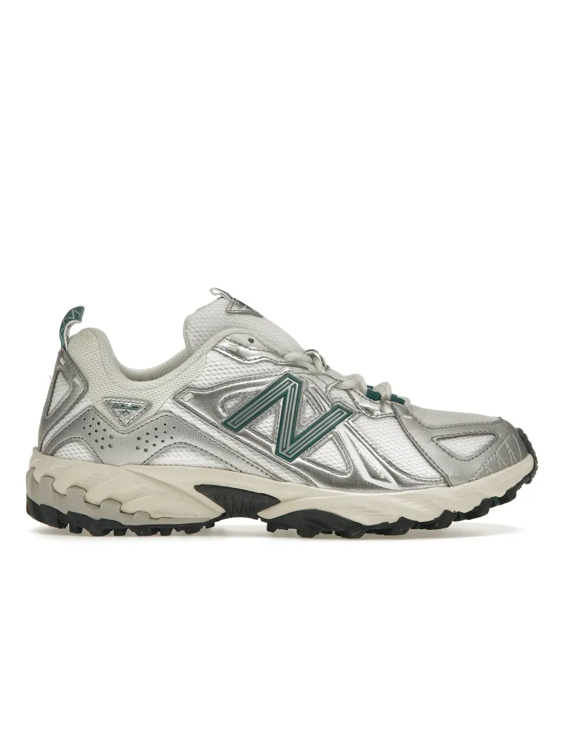 Мужские кроссовки для трейла с контрастным дизайном New Balance 610 — изображение 1 из 4, серебристый металлик