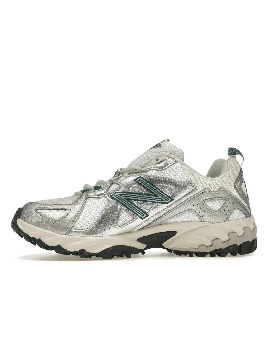 Мужские кроссовки для трейла с контрастным дизайном New Balance 610 — изображение 3 из 4, серебристый металлик
