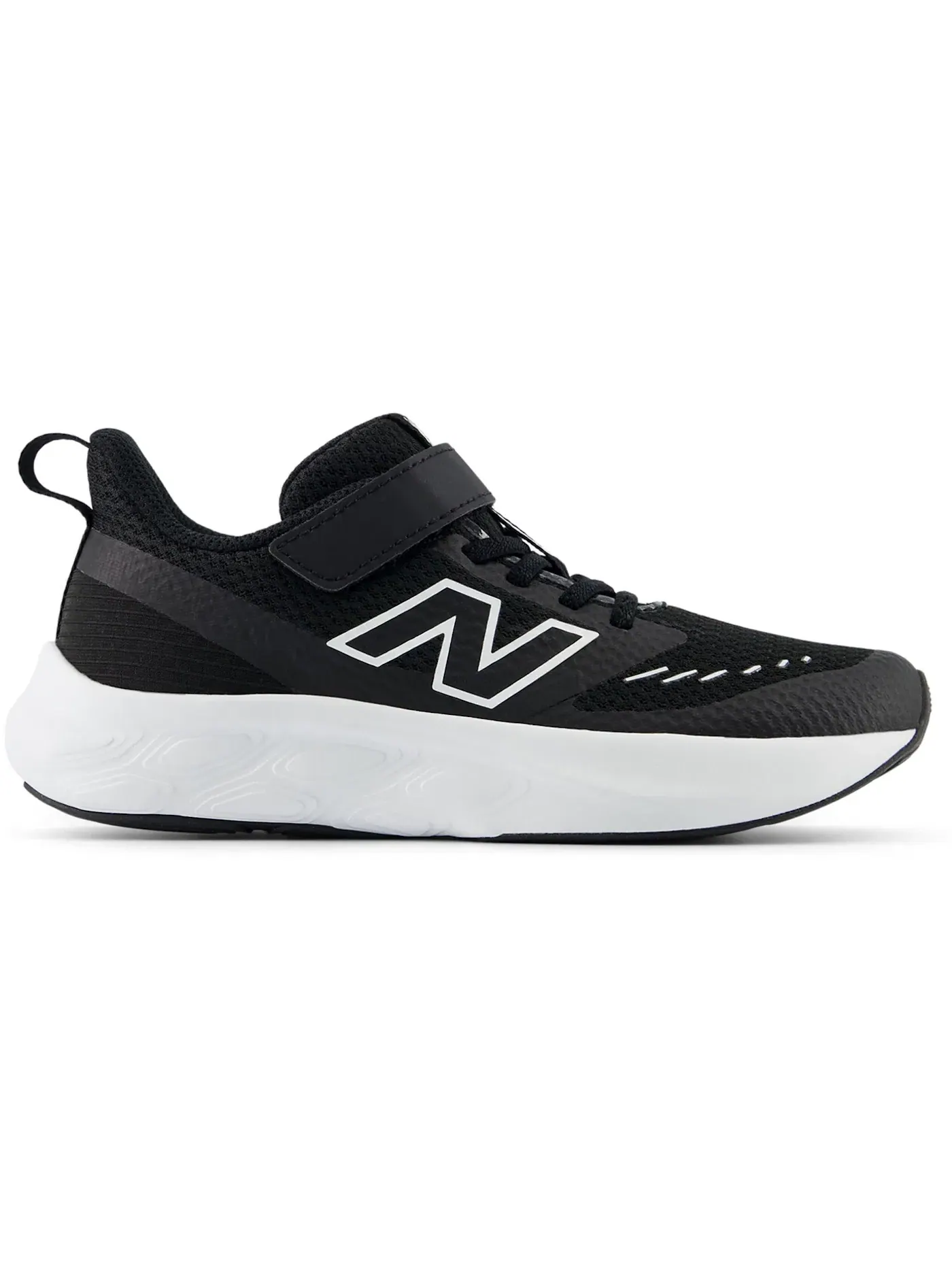 Детские кроссовки на липучке New Balance 625 Hook and Loop — изображение 1 из 1, черный/белый