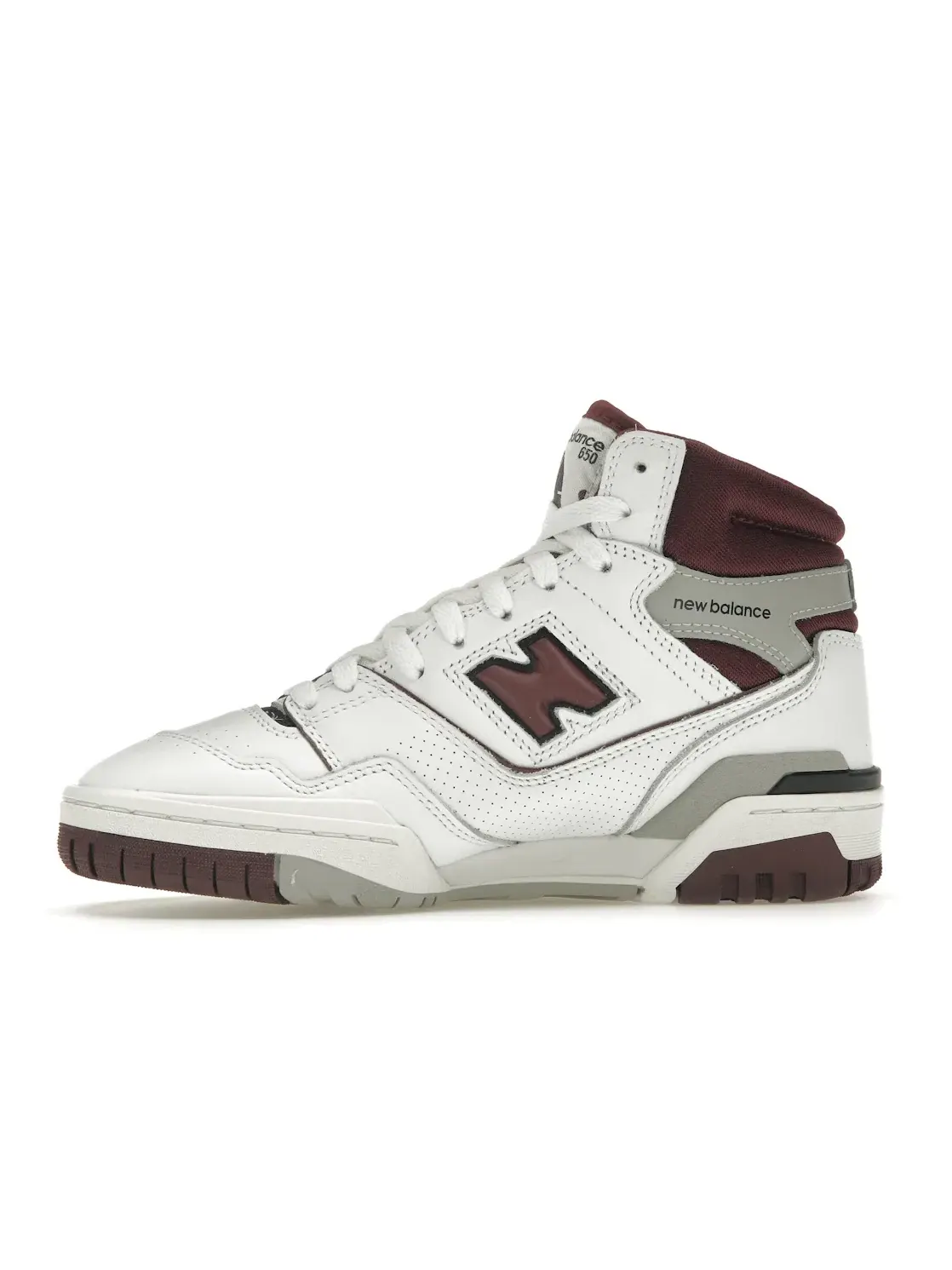 Мужские кроссовки lifestyle New Balance 650 — изображение 3 из 4, белый/бордовый