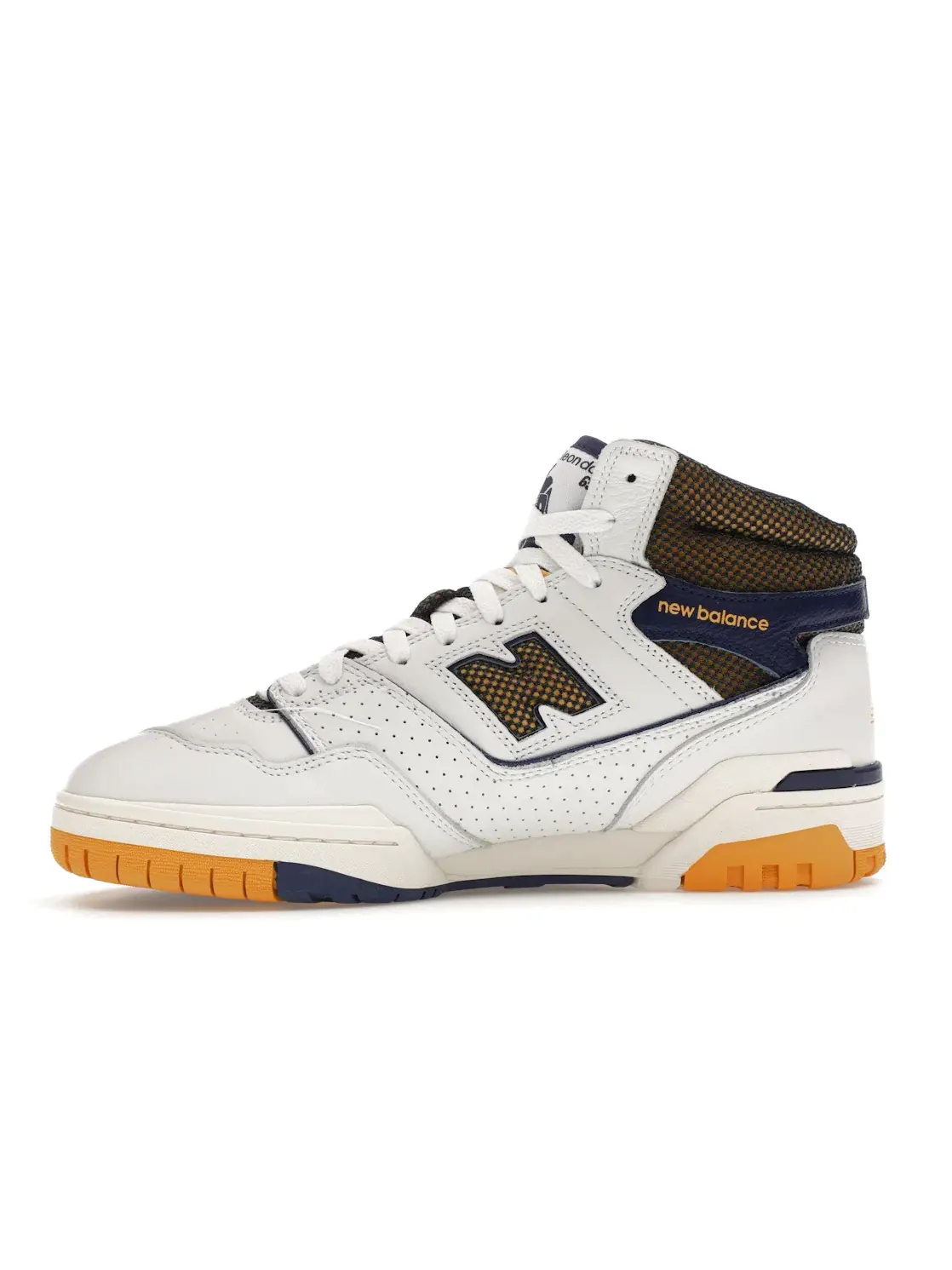 Мужские кроссовки Lifestyle New Balance 650R — изображение 3 из 4, белый/золотистый/синий