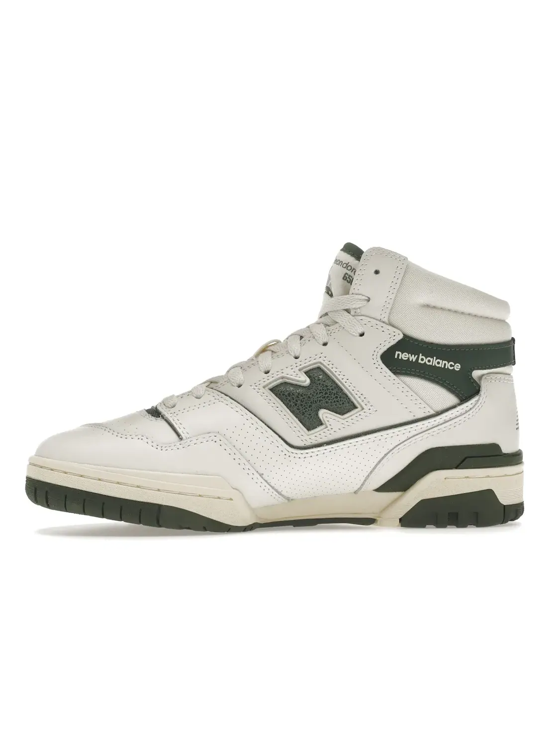 Мужские кроссовки Lifestyle New Balance 650R — изображение 3 из 4, белый/зеленый