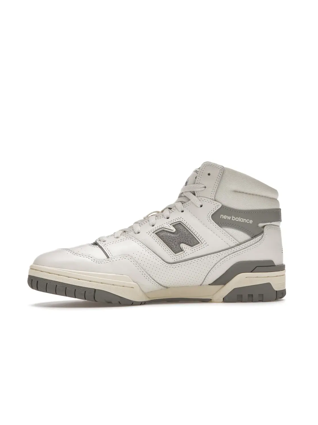 Мужские кроссовки с высоким верхом New Balance 650R Aime Leon Dore — изображение 3 из 4, белый серый