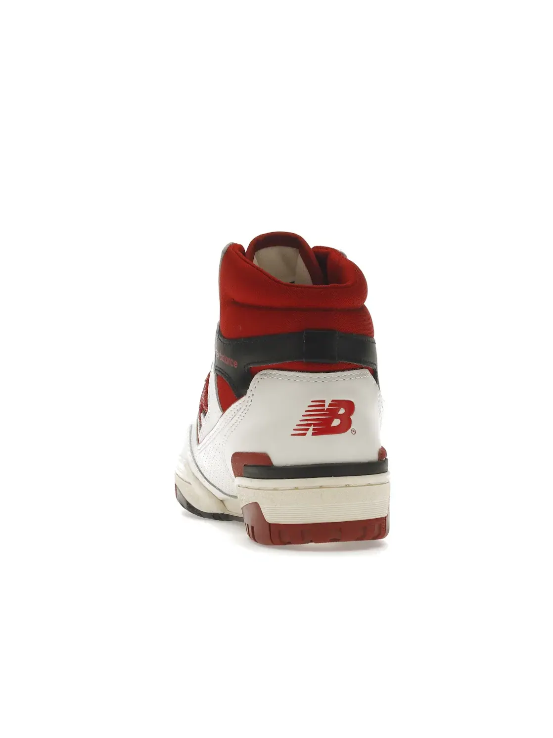 Мужские кроссовки с кожаным верхом New Balance 650R Aime Leon Dore — изображение 4 из 4, белый красный
