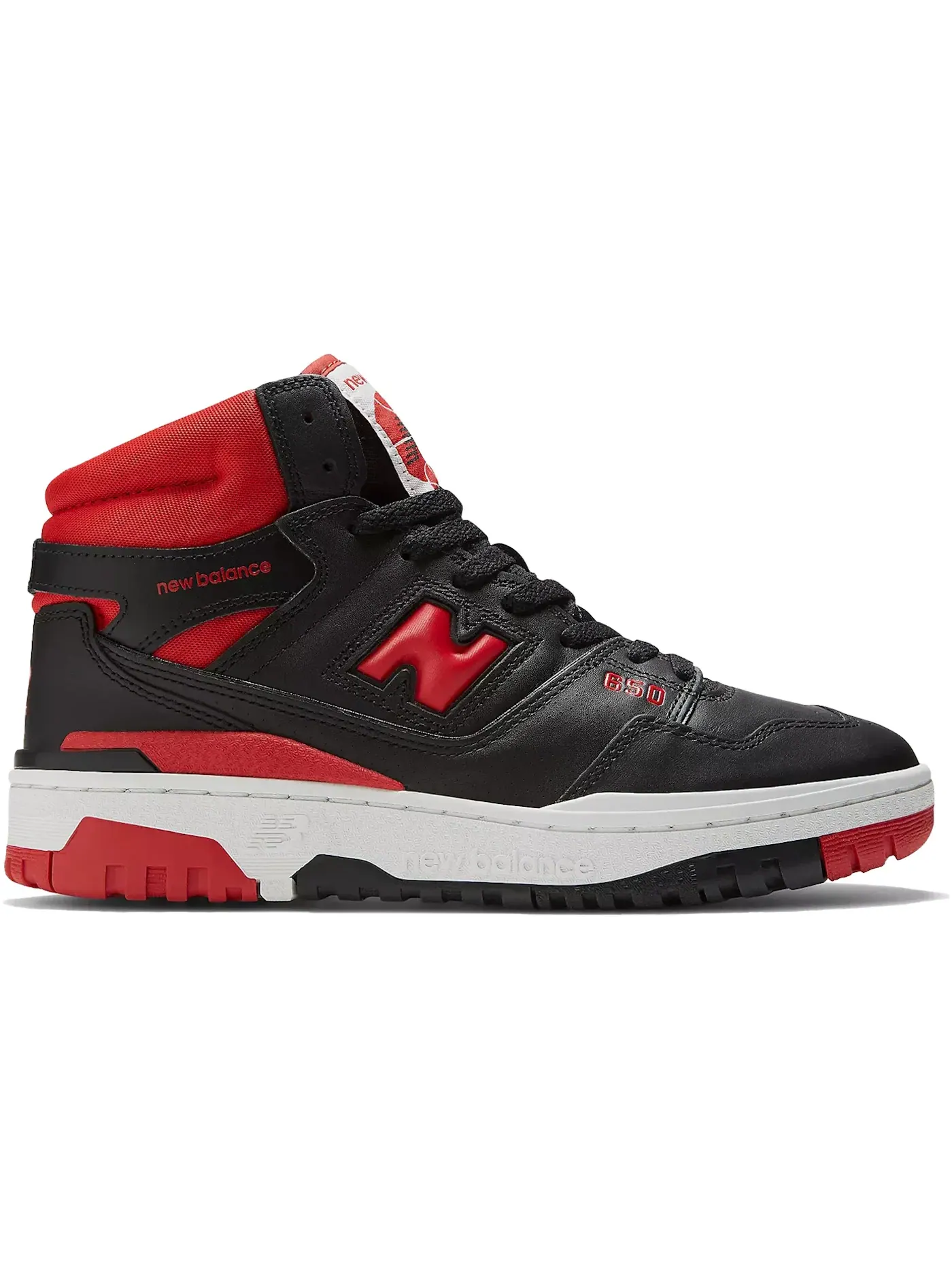 Мужские кроссовки Lifestyle New Balance 650R — изображение 1 из 1, черный/красный/белый