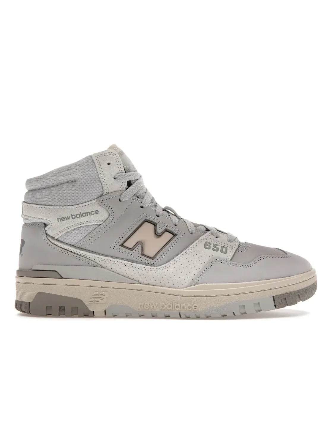 Мужские кроссовки Lifestyle New Balance 650R, Light Aluminum/Rain Cloud/Marblehead — изображение 1 из 4