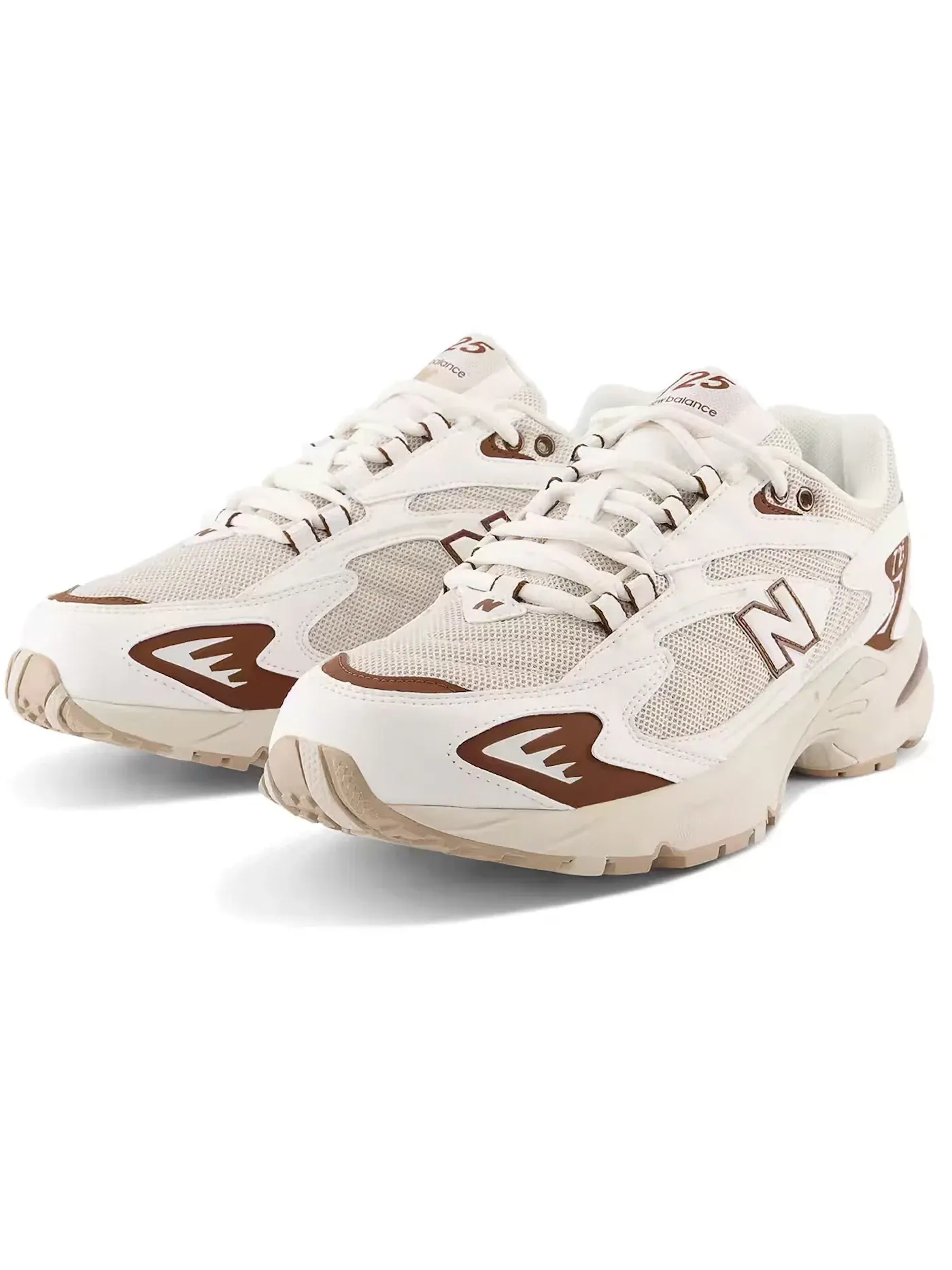 Мужские кроссовки повседневные New Balance 725 — изображение 2 из 3, бежевый/коричневый/белый