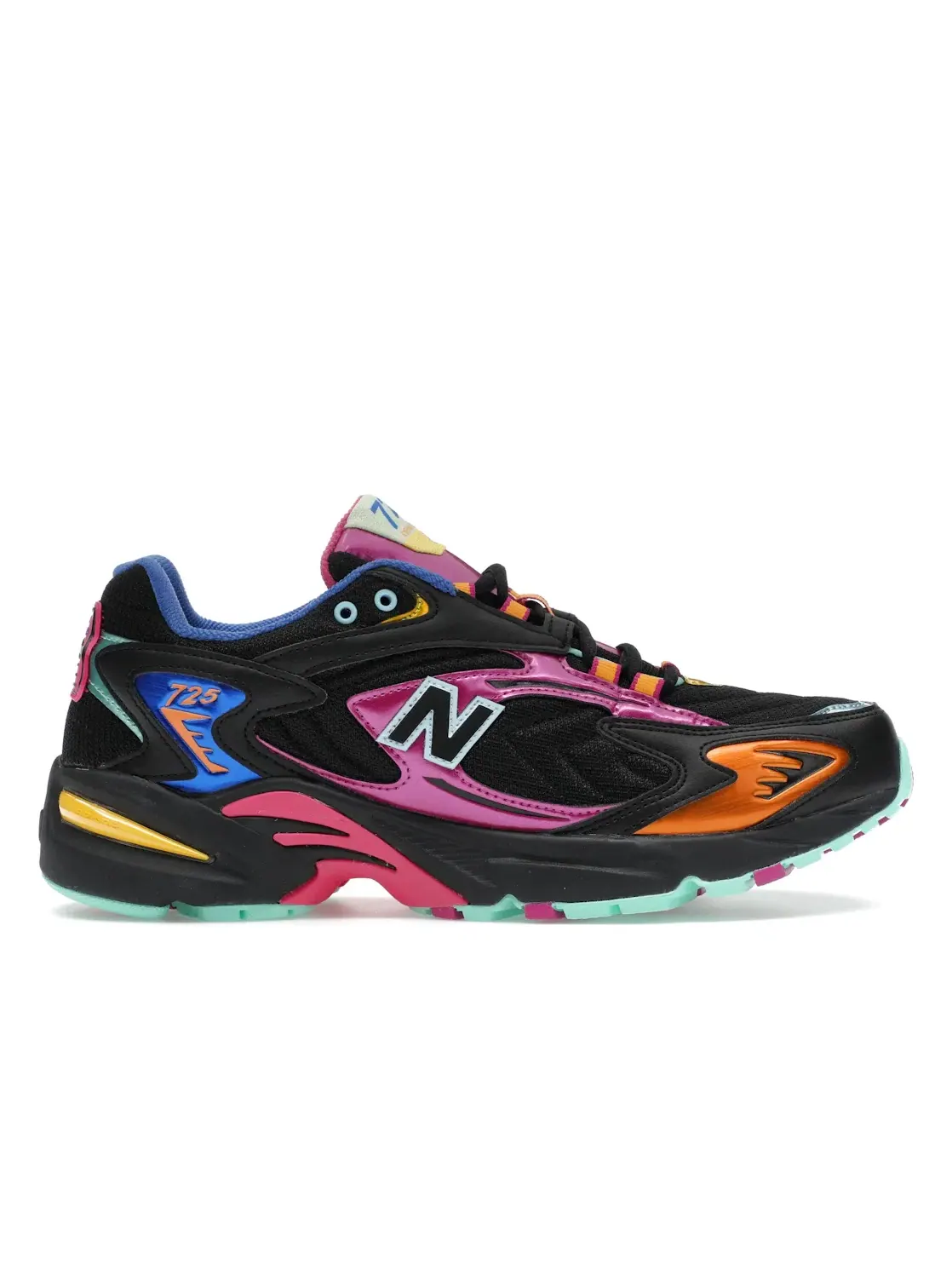 Мужские кроссовки Lifestyle New Balance 725v1 — изображение 1 из 4, черный/фиолетовый