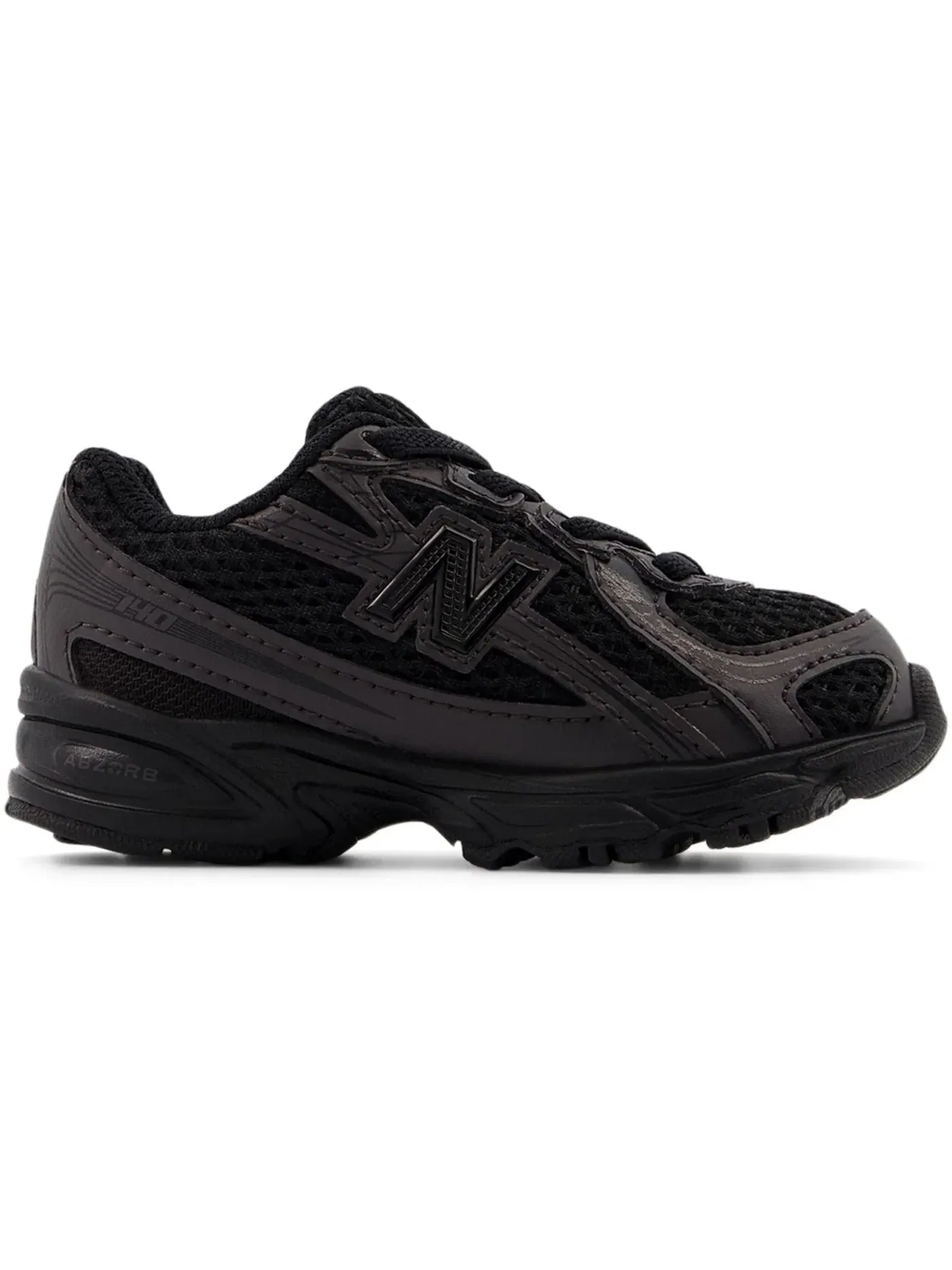 Детские кроссовки Lifestyle New Balance 740 Bungee Lace — изображение 1 из 1, черный
