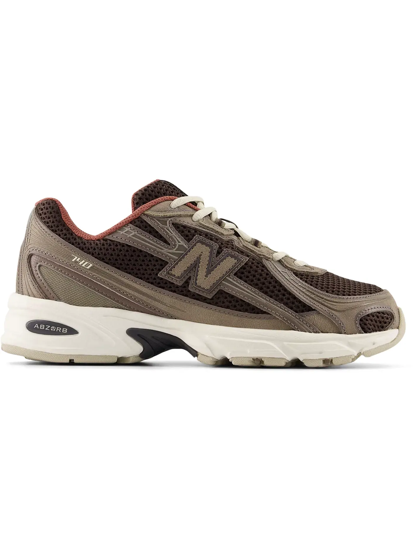 Мужские кроссовки Lifestyle New Balance 740 — изображение 1 из 1, коричневый/красный