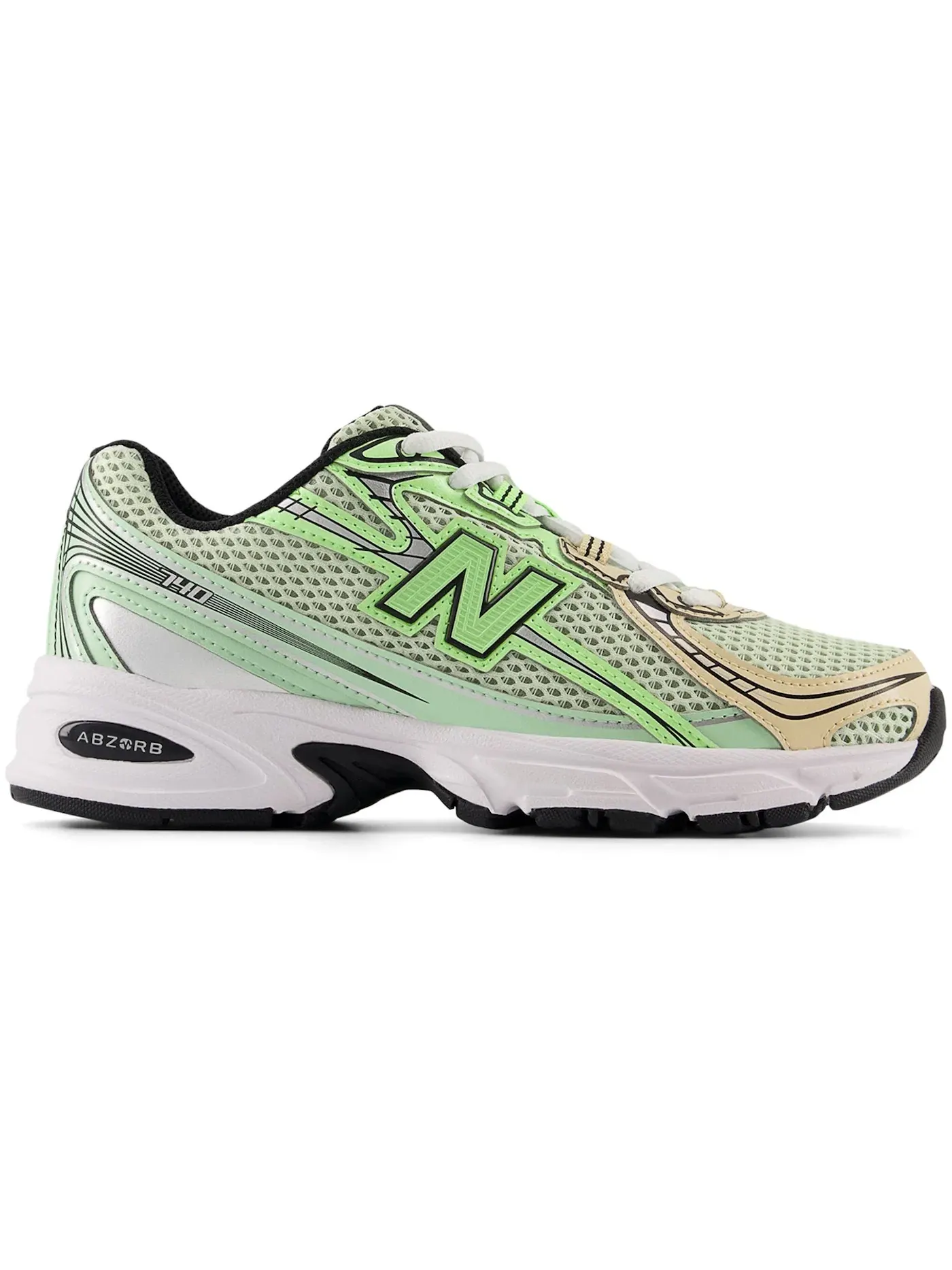 Детские кроссовки Lifestyle New Balance 740 — изображение 1 из 1, зеленый