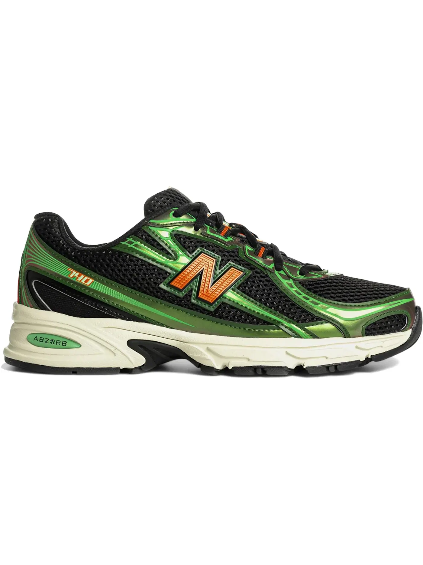Мужские кроссовки Lifestyle New Balance 740 — изображение 1 из 1, зеленый/черный