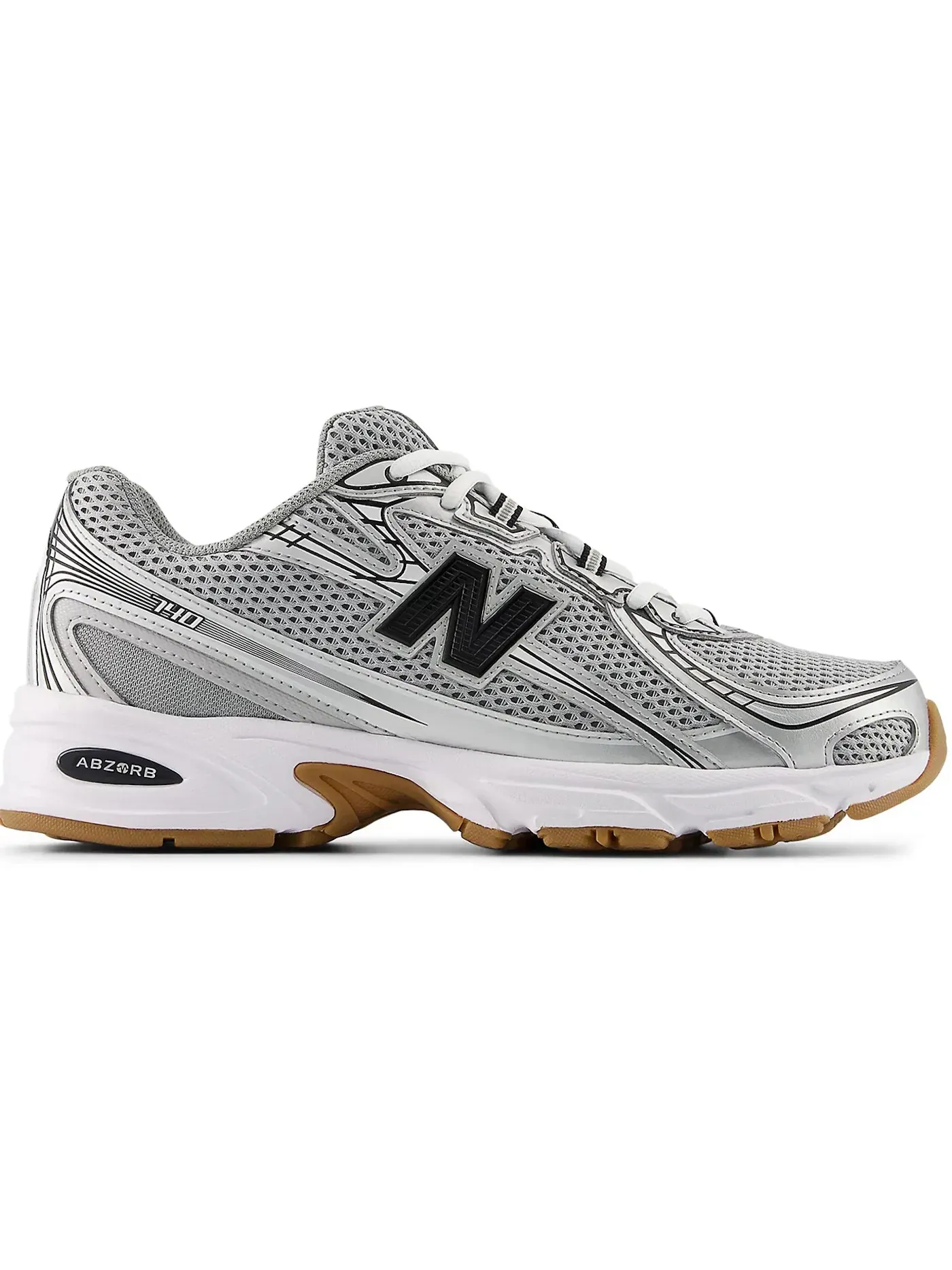 Мужские кроссовки Lifestyle New Balance 740 — изображение 1 из 1, серый белый