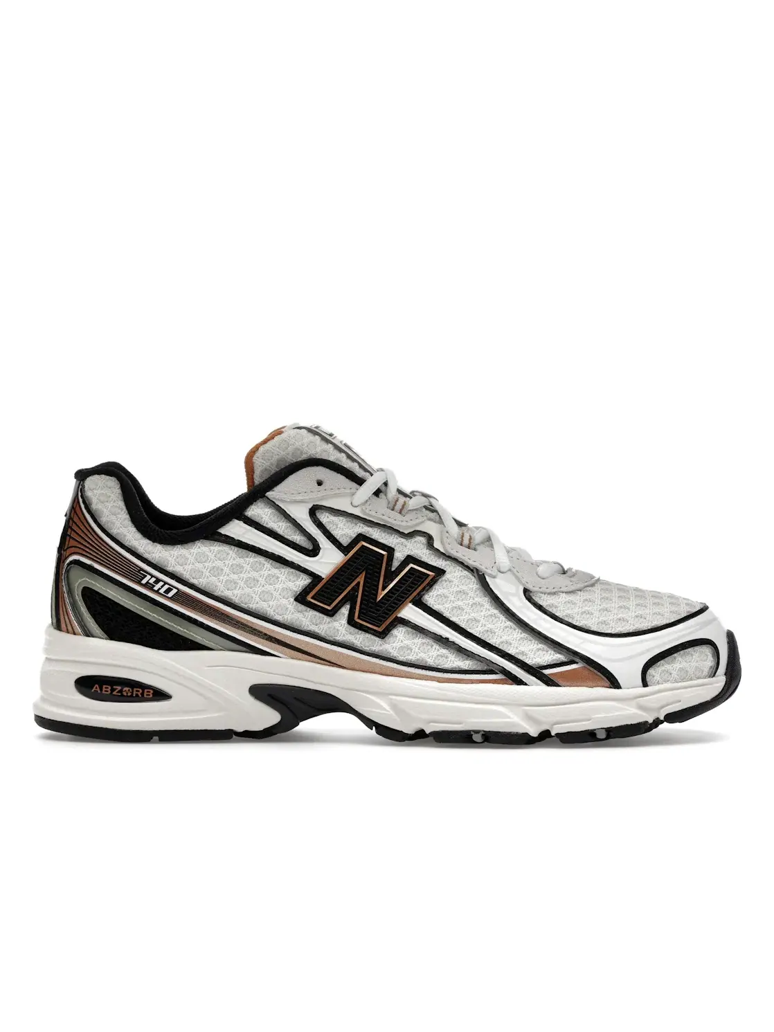 Мужские кроссовки Lifestyle New Balance 740 — изображение 1 из 4, белый/черный