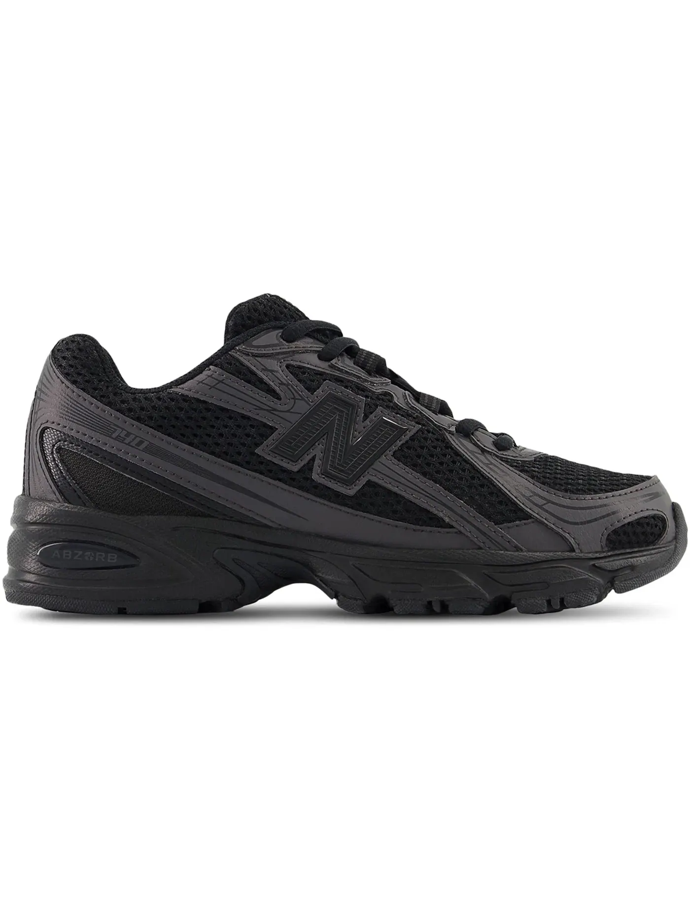 Детские кроссовки Lifestyle New Balance 740 — изображение 1 из 1, черный/черный