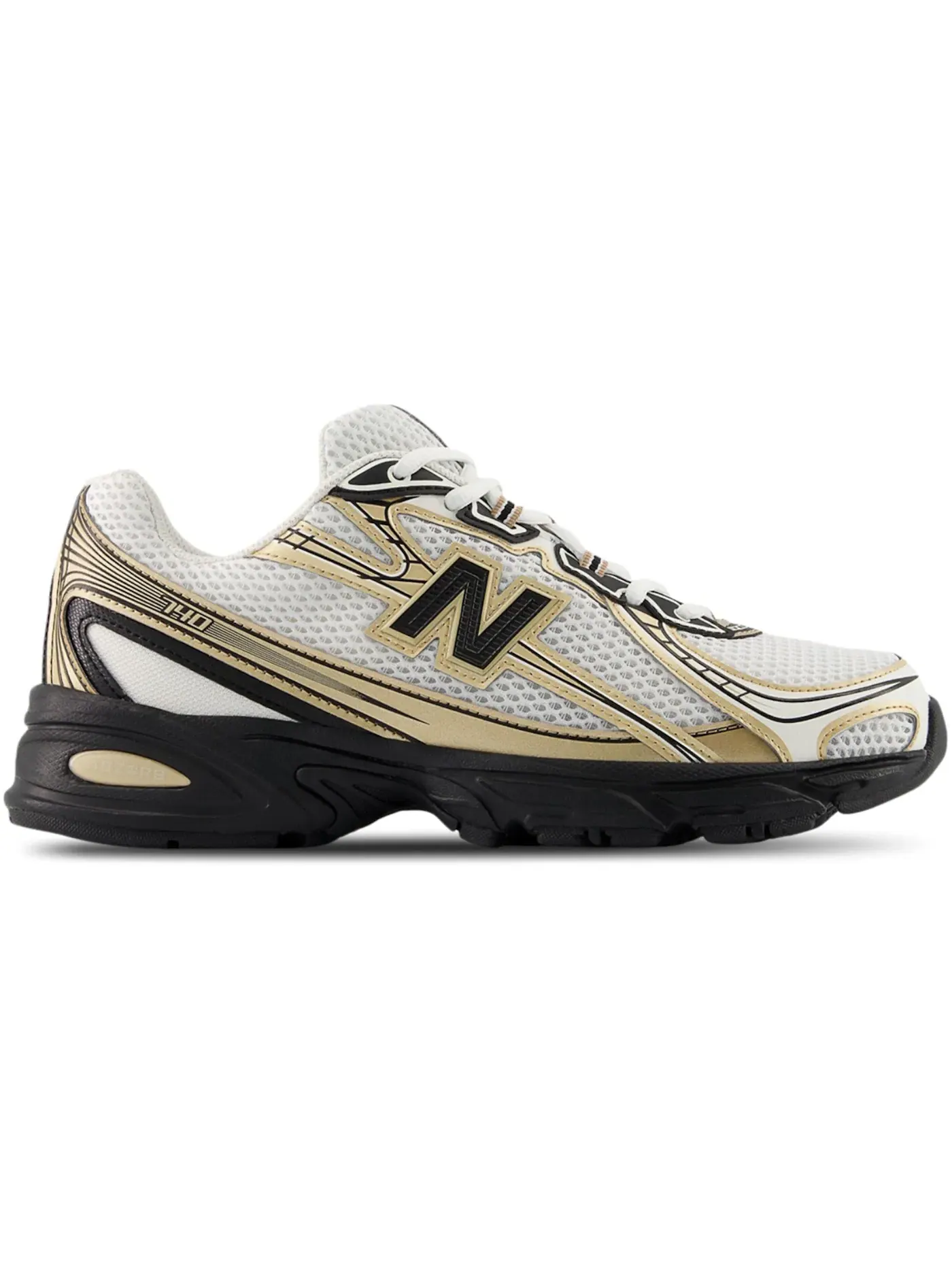 Мужские кроссовки Lifestyle New Balance 740 — изображение 1 из 1, белый золотистый черный